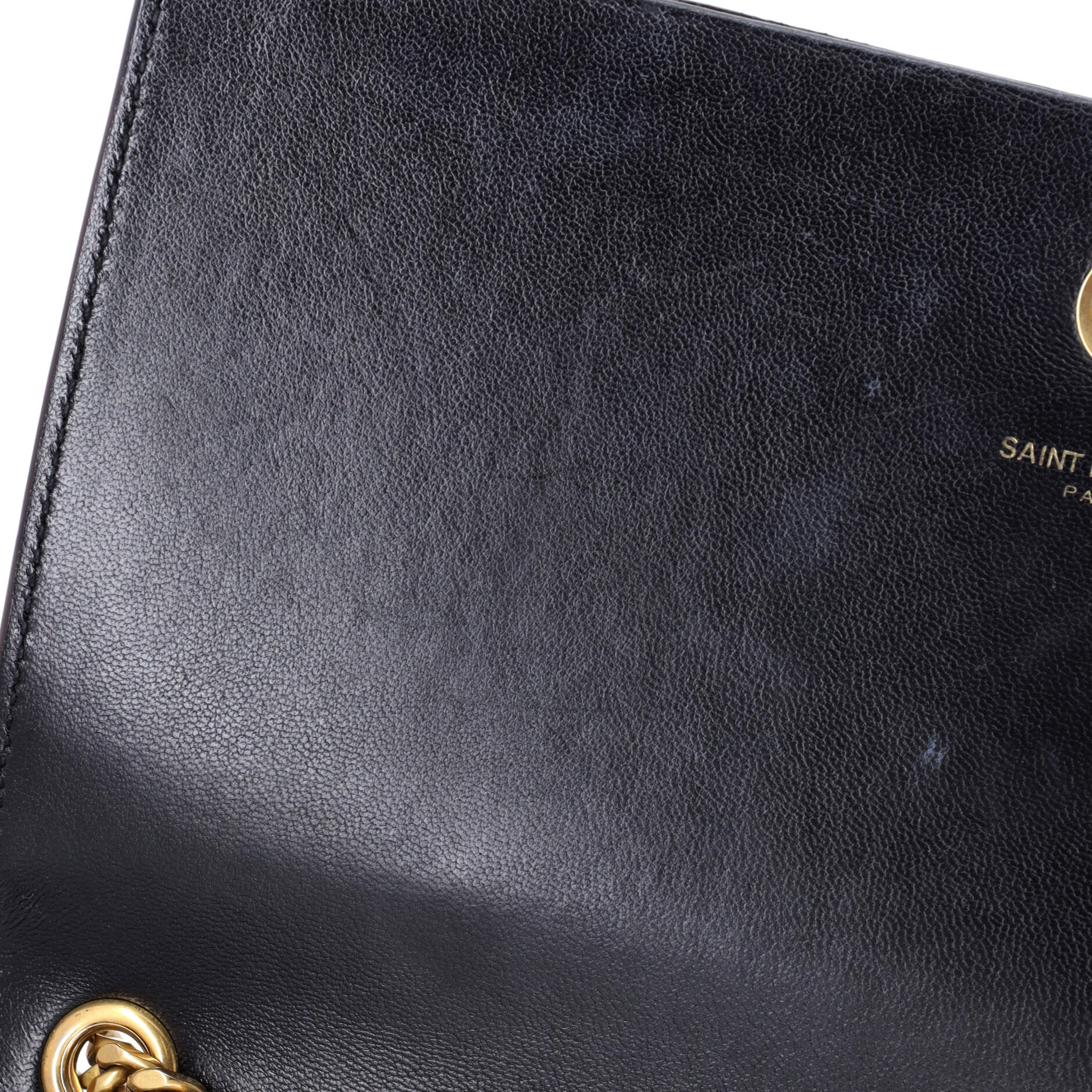 Saint Laurent Classic Monogram Tassel Crossbody Bag Python Medium