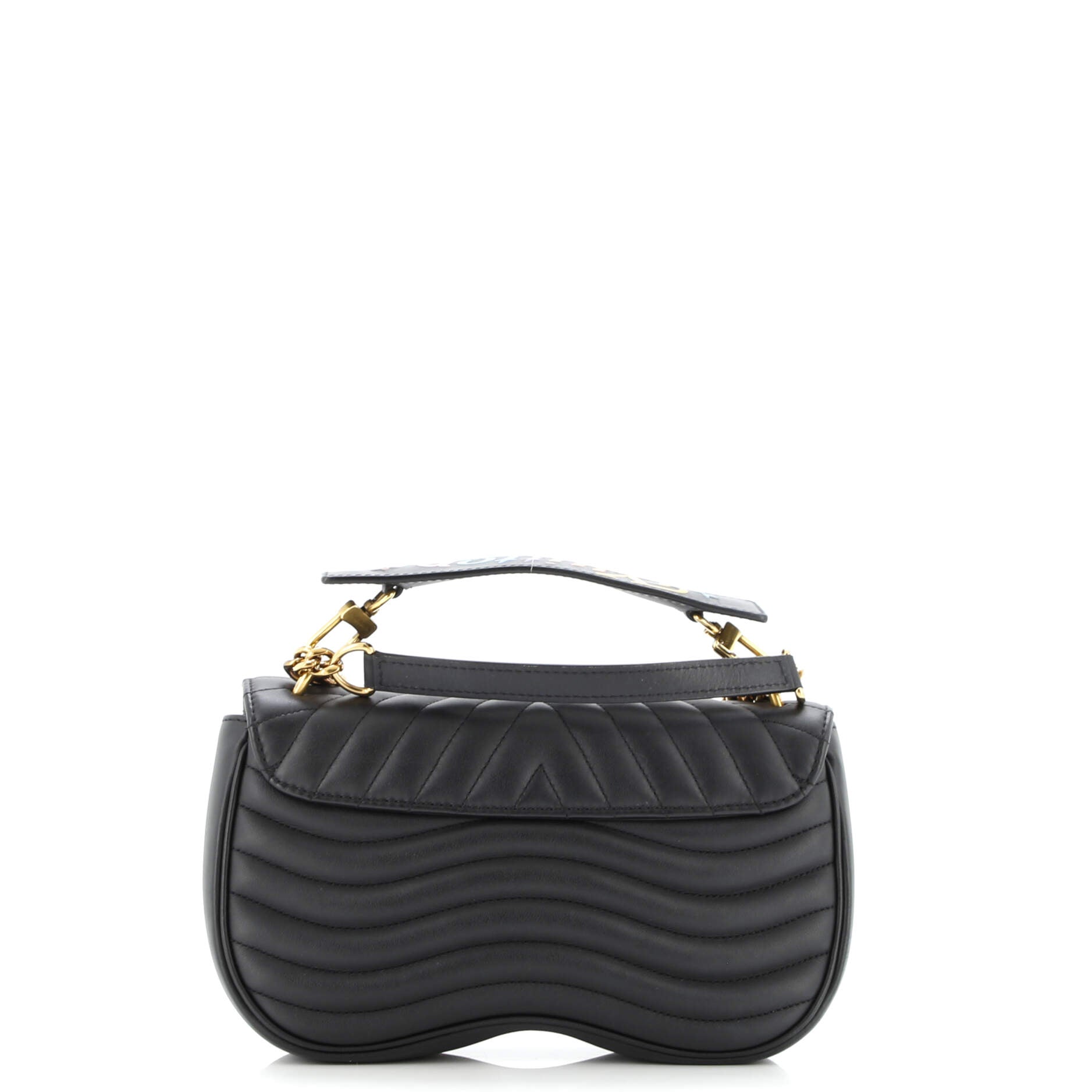 Louis Vuitton New Wave Chain Bag Quilted Leather MM