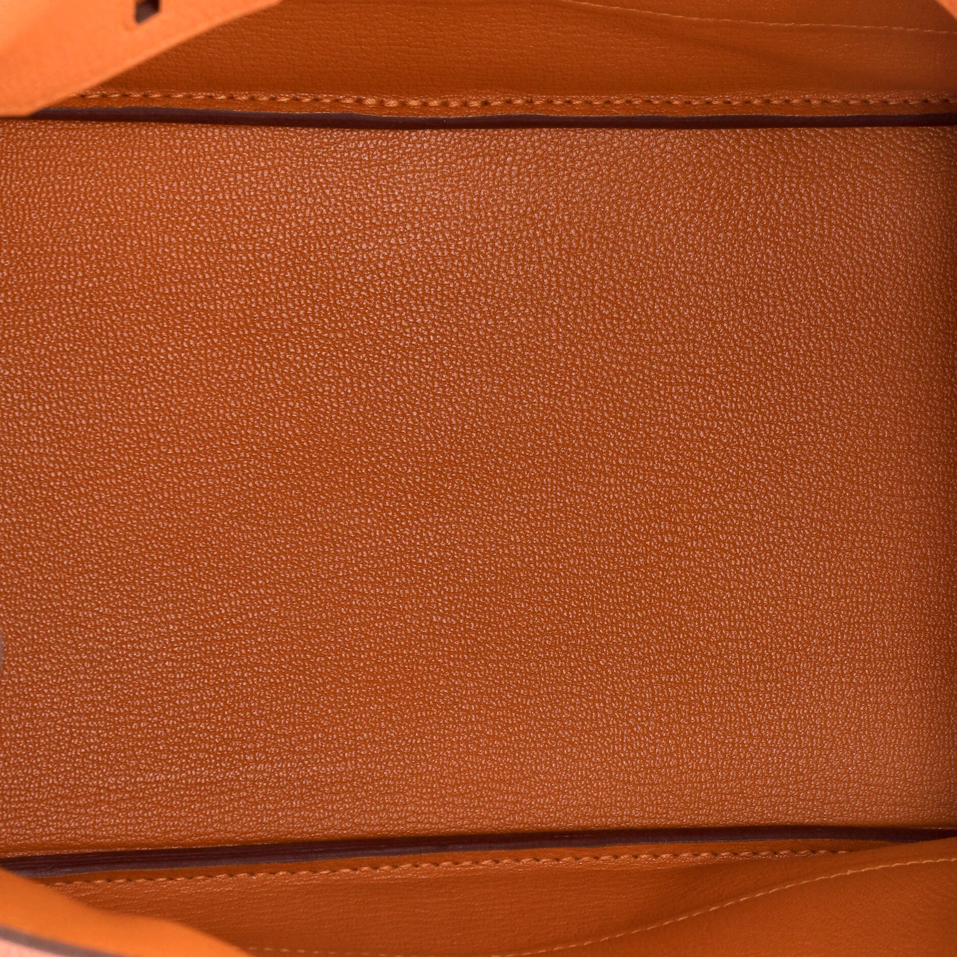 Hermes Birkin Handbag Orange Togo with Palladium Hardware 30