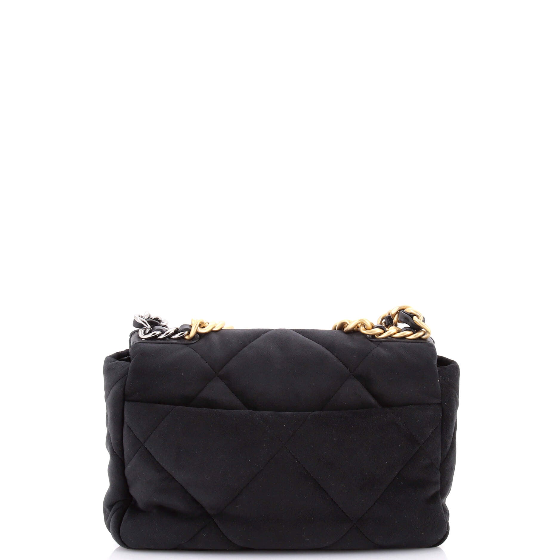 Chanel 19 Flap Bag Quilted Velvet Medium