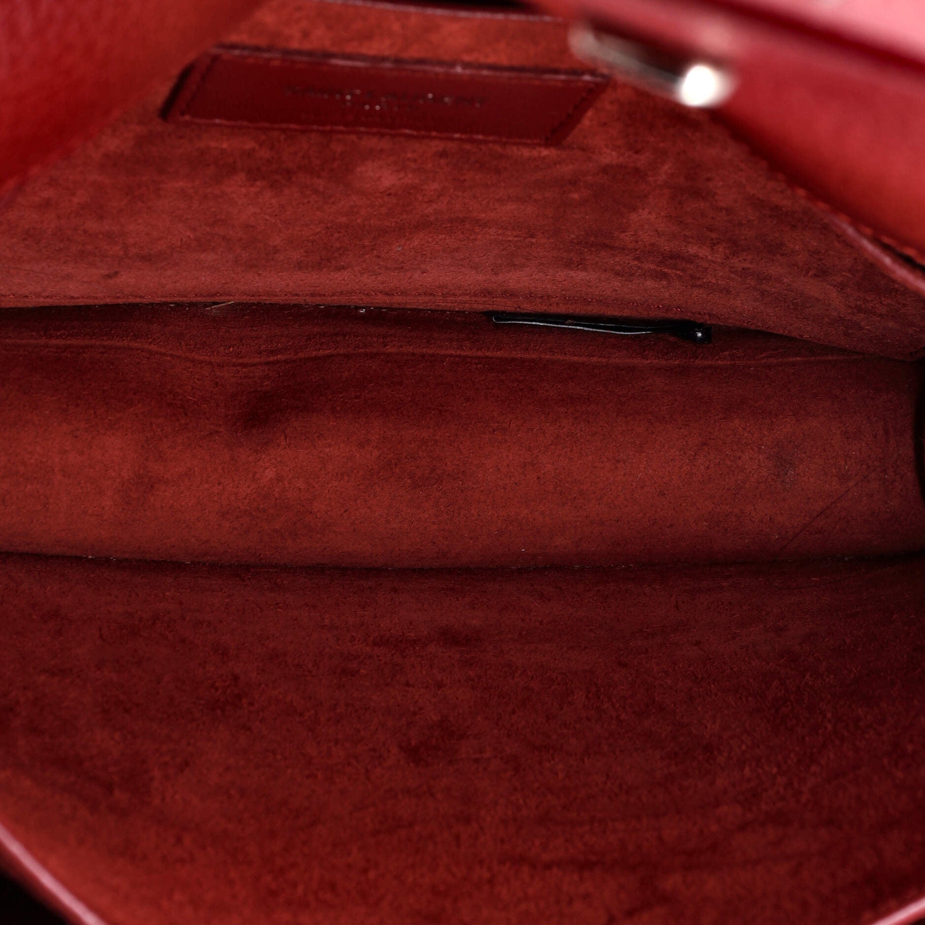 Saint Laurent Sunset Satchel Leather Medium