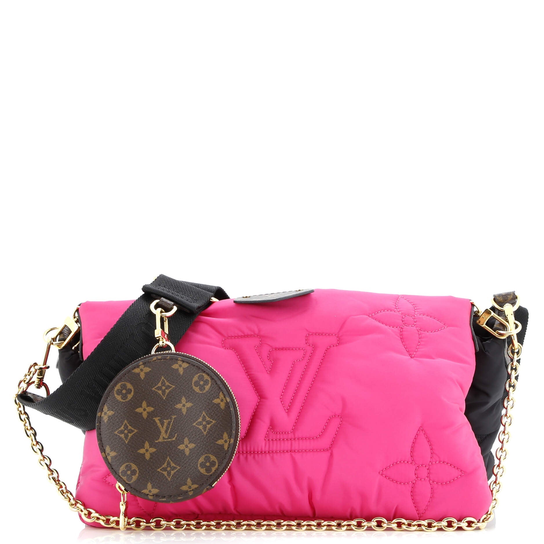 Louis Vuitton Maxi Multi Pochette Accessoires Monogram Quilted Econyl Nylon