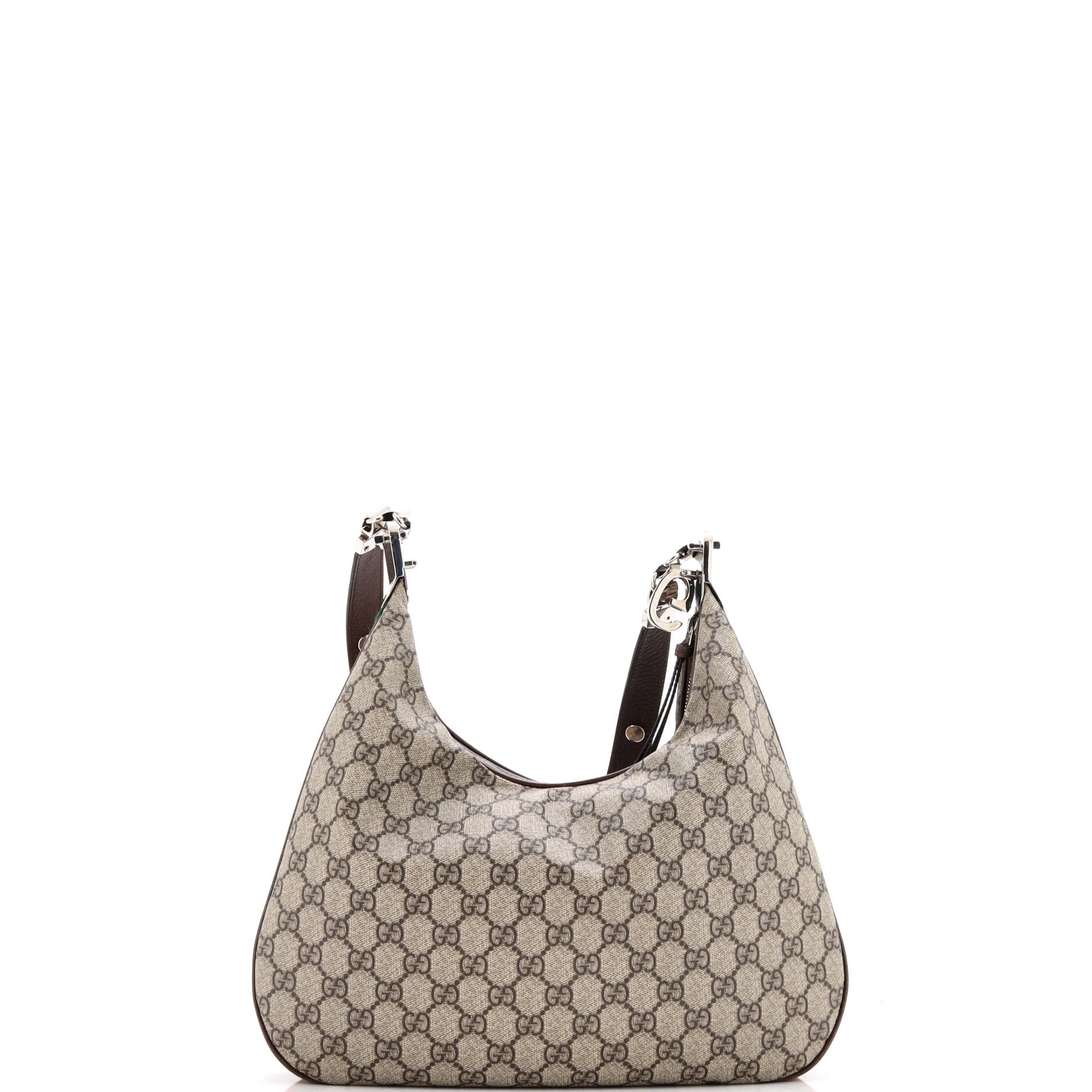 Gucci Attache Shoulder Bag GG Coated Canvas Medium