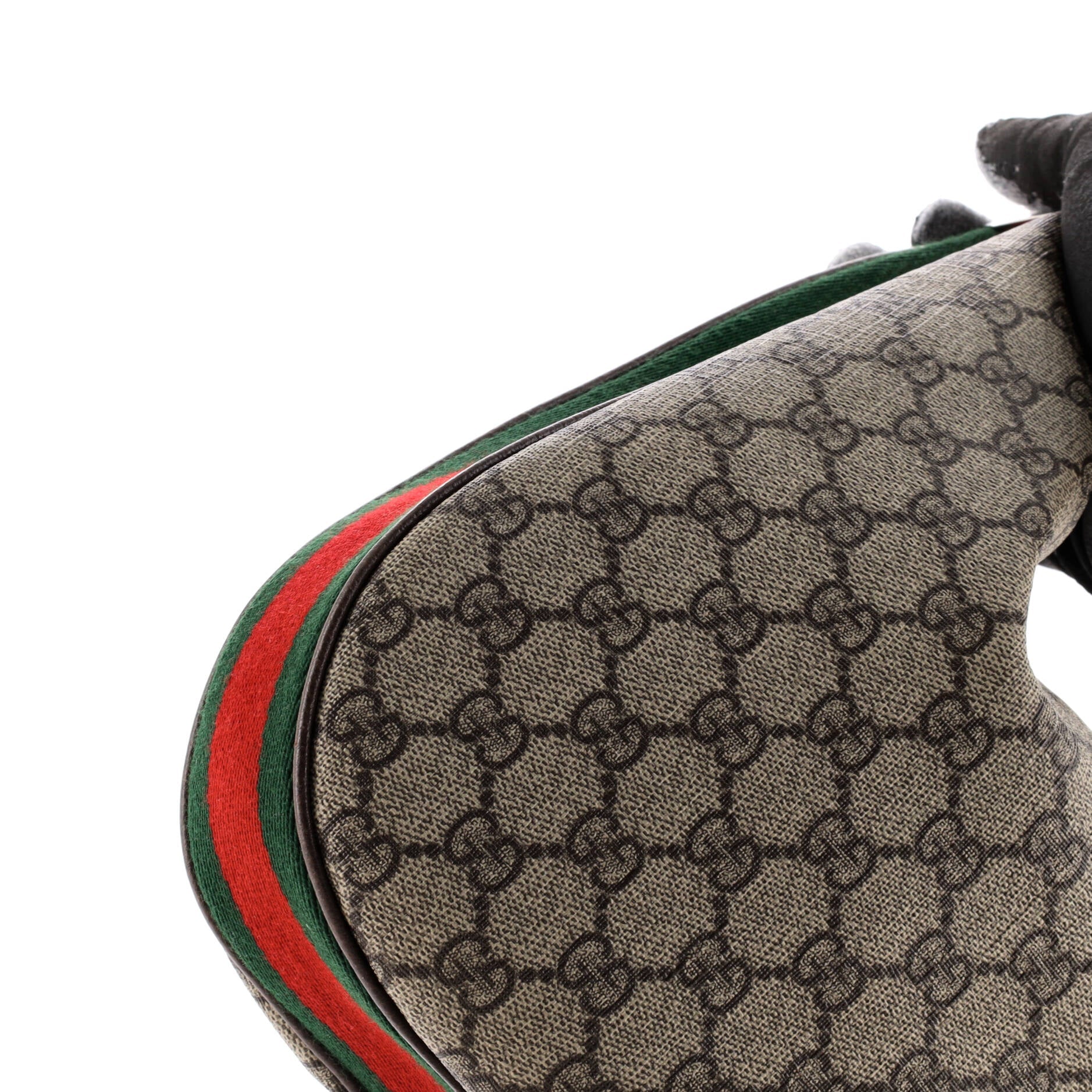 Gucci Attache Shoulder Bag GG Coated Canvas Medium