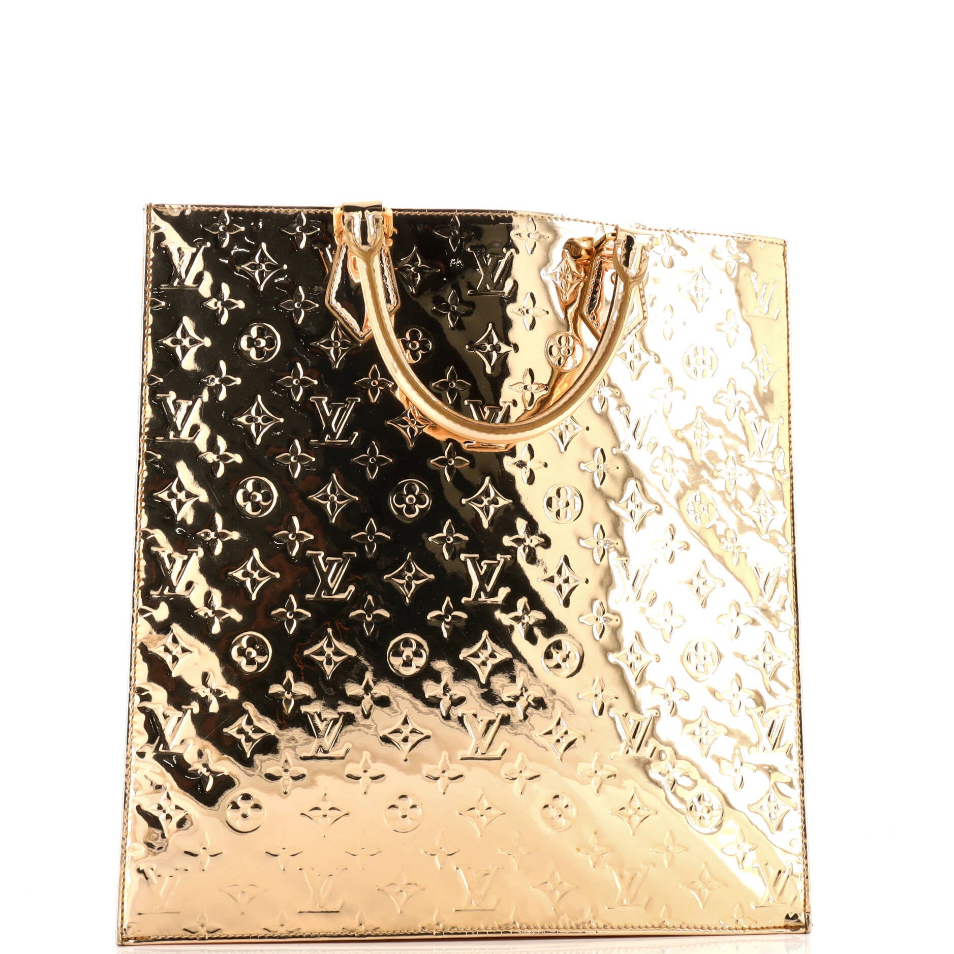 Louis Vuitton Sac Plat Bag Monogram Miroir PVC