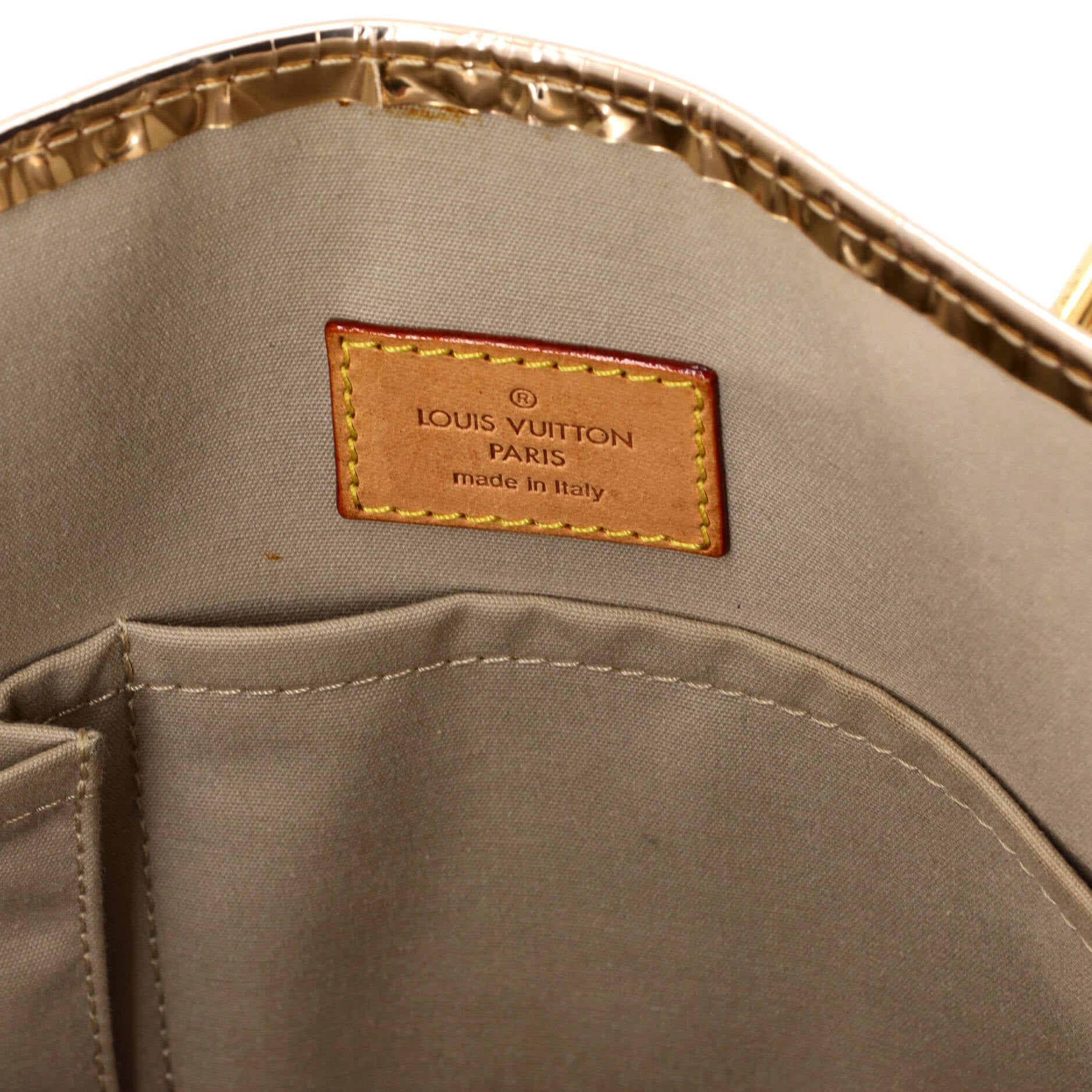 Louis Vuitton Sac Plat Bag Monogram Miroir PVC