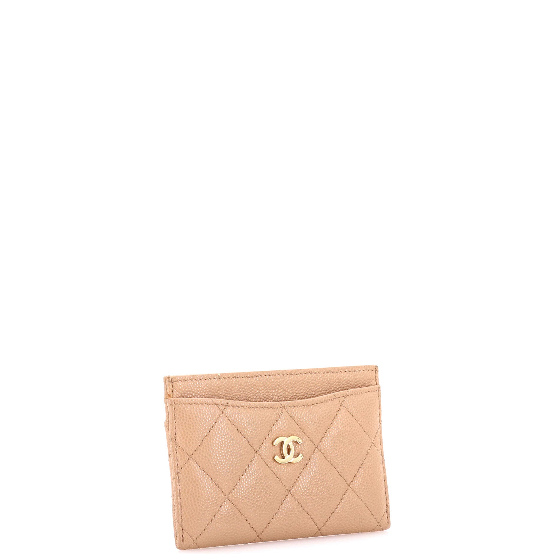 Chanel Classic Card Holder Quilted Caviar