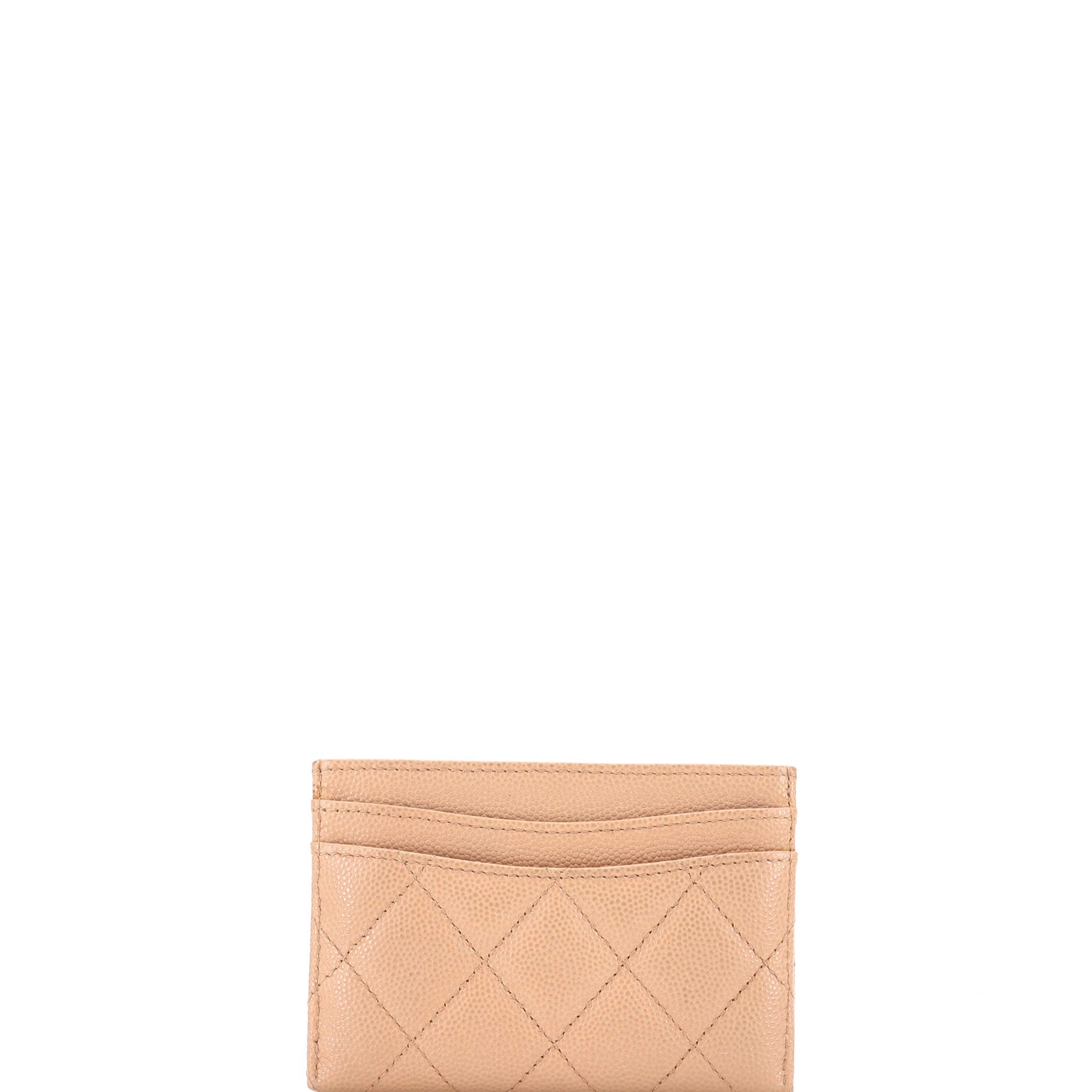 Chanel Classic Card Holder Quilted Caviar