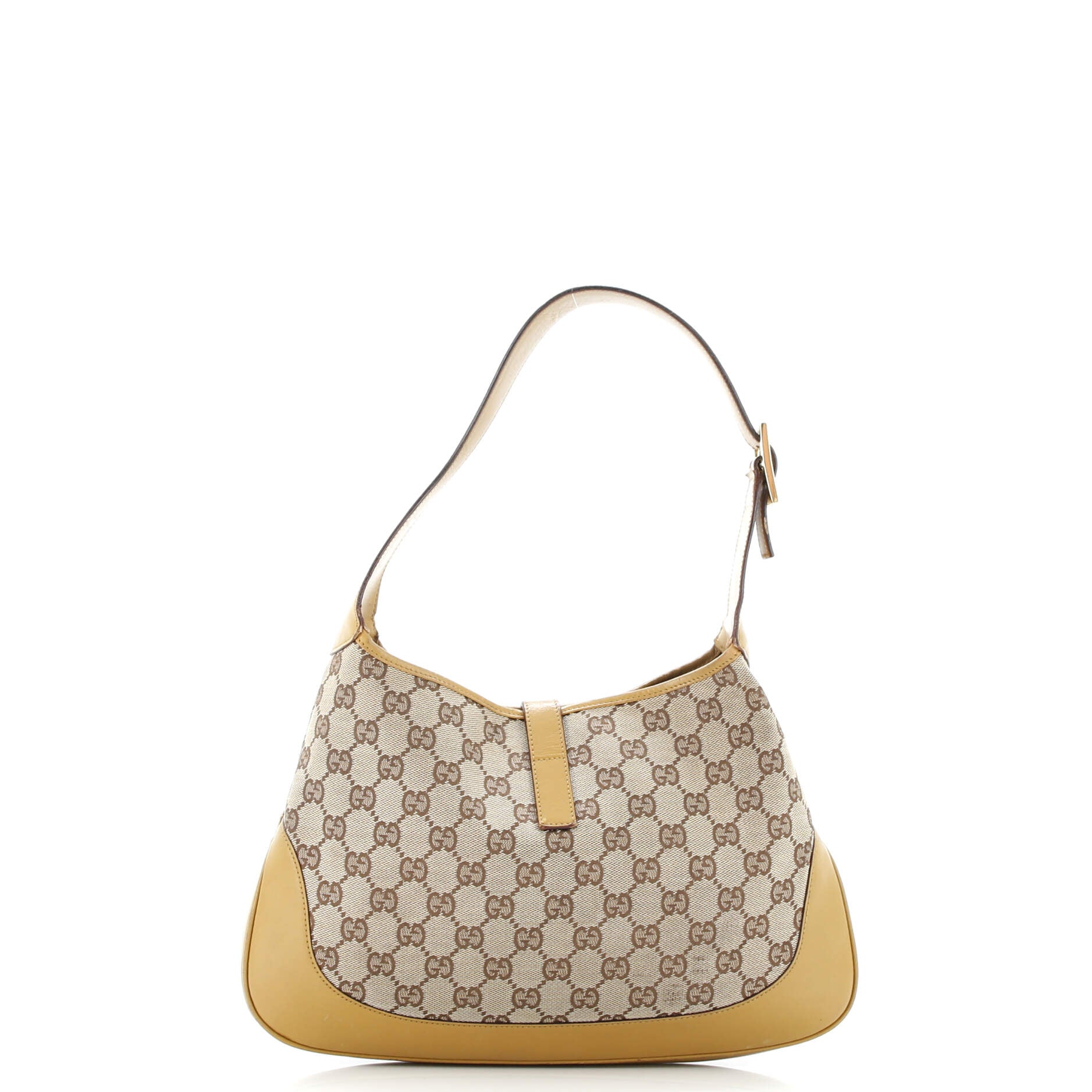 Gucci Web Jackie O Hobo GG Canvas Medium