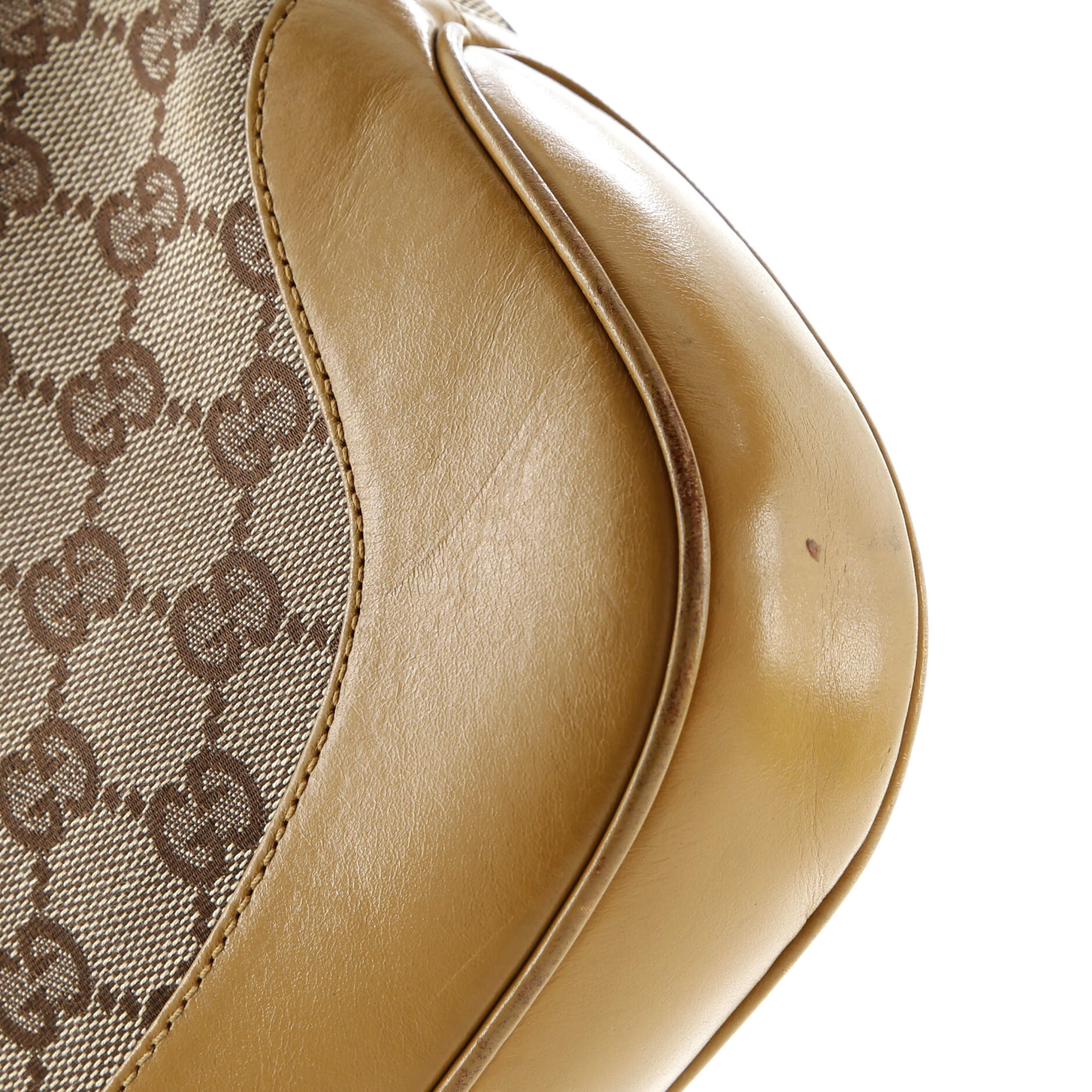 Gucci Web Jackie O Hobo GG Canvas Medium