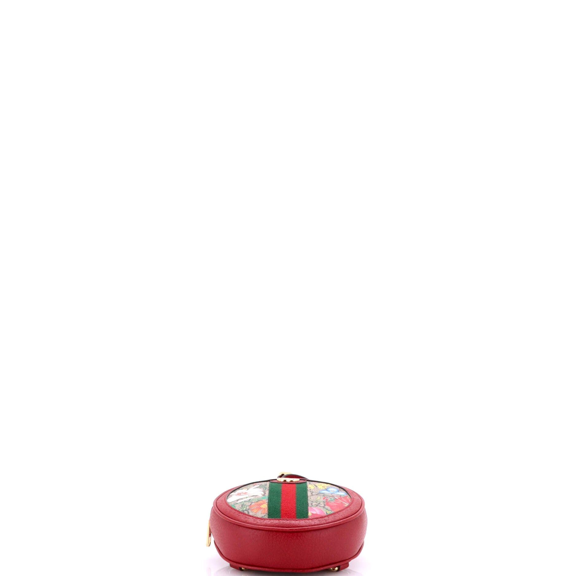 Gucci Ophidia Round Backpack Flora GG Coated Canvas Mini