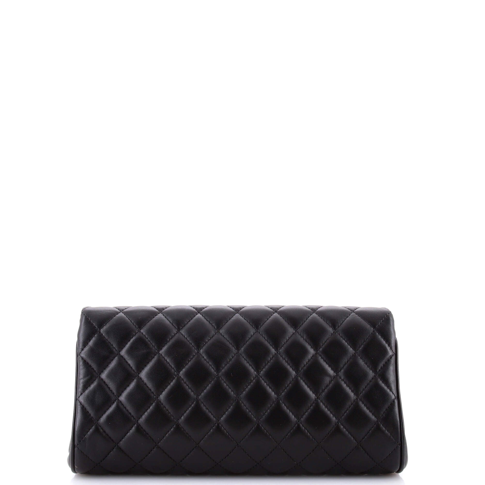 Chanel Fold Up Again Clutch Quilted Lambskin