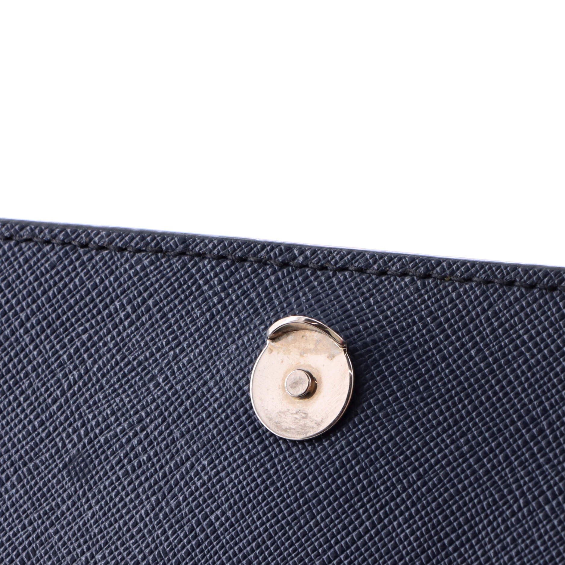 Prada Chain Flap Crossbody Bag Saffiano and Soft Calf Small
