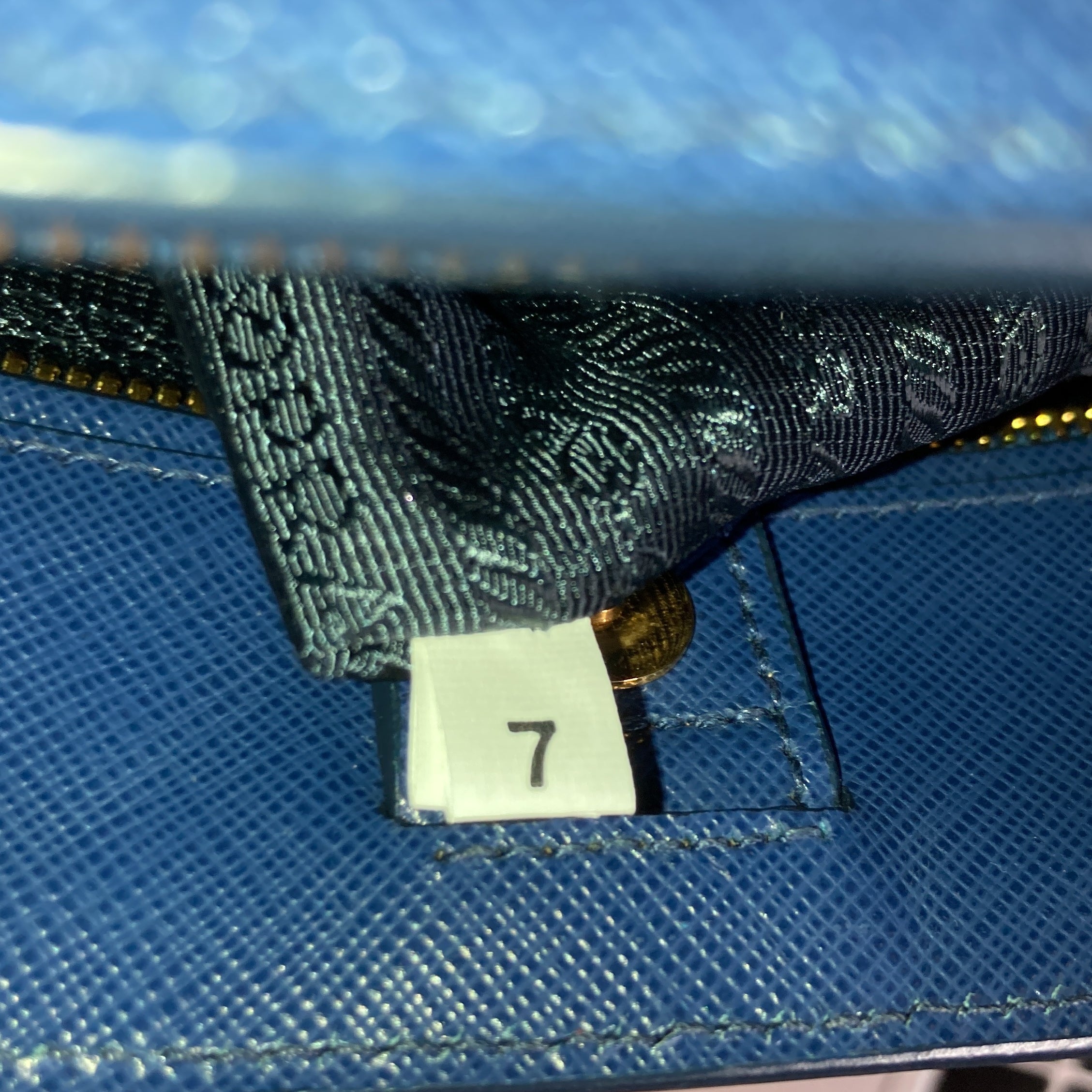 Prada Gardener's Tote Saffiano Leather Medium