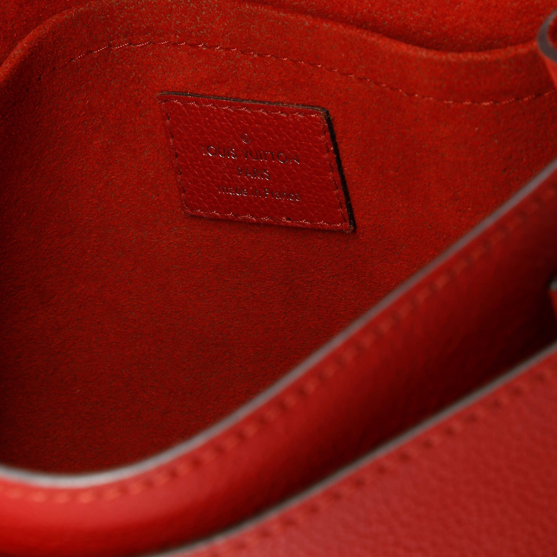 Louis Vuitton Mylockme Handbag Leather BB