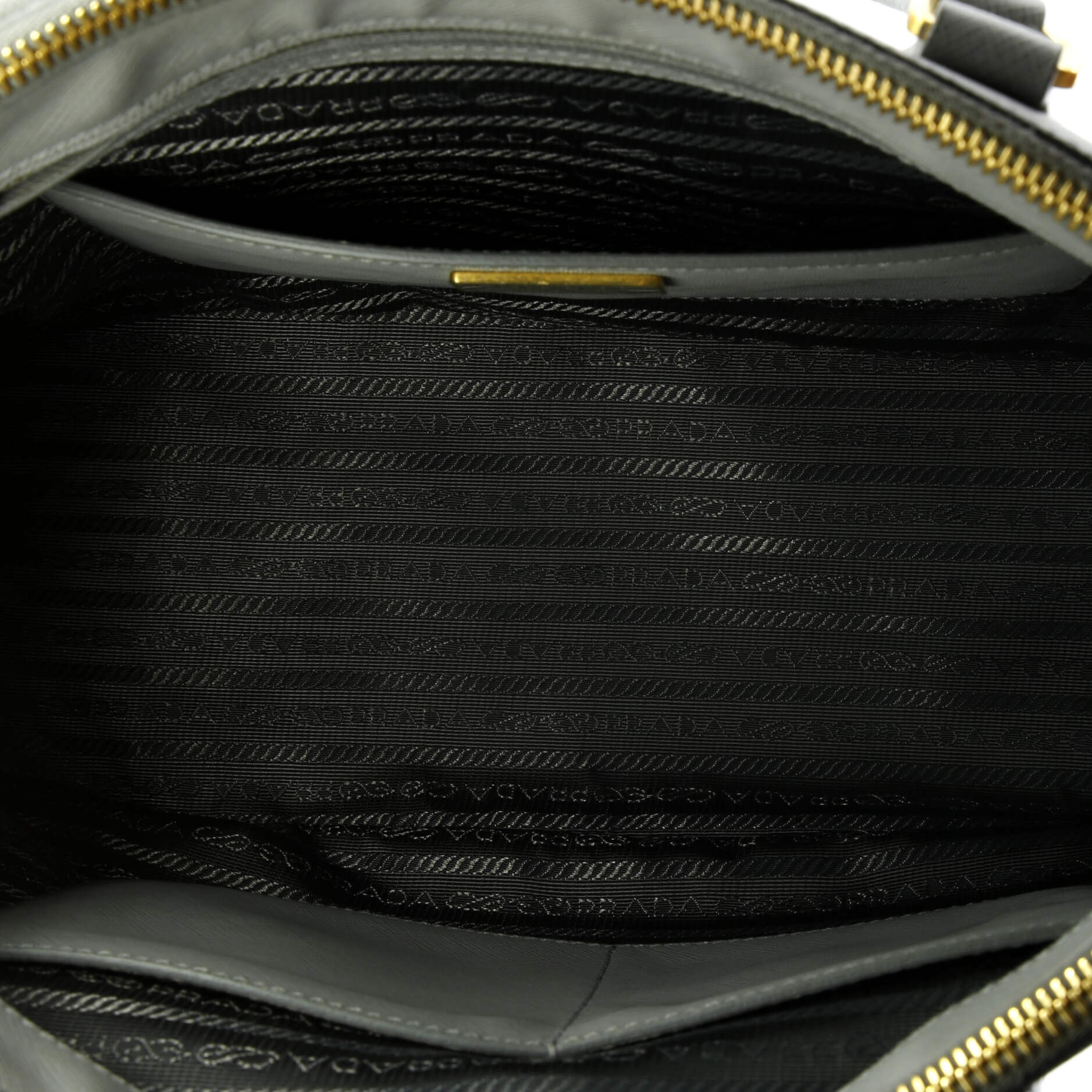 Prada Galleria Double Zip Tote Saffiano Leather Medium