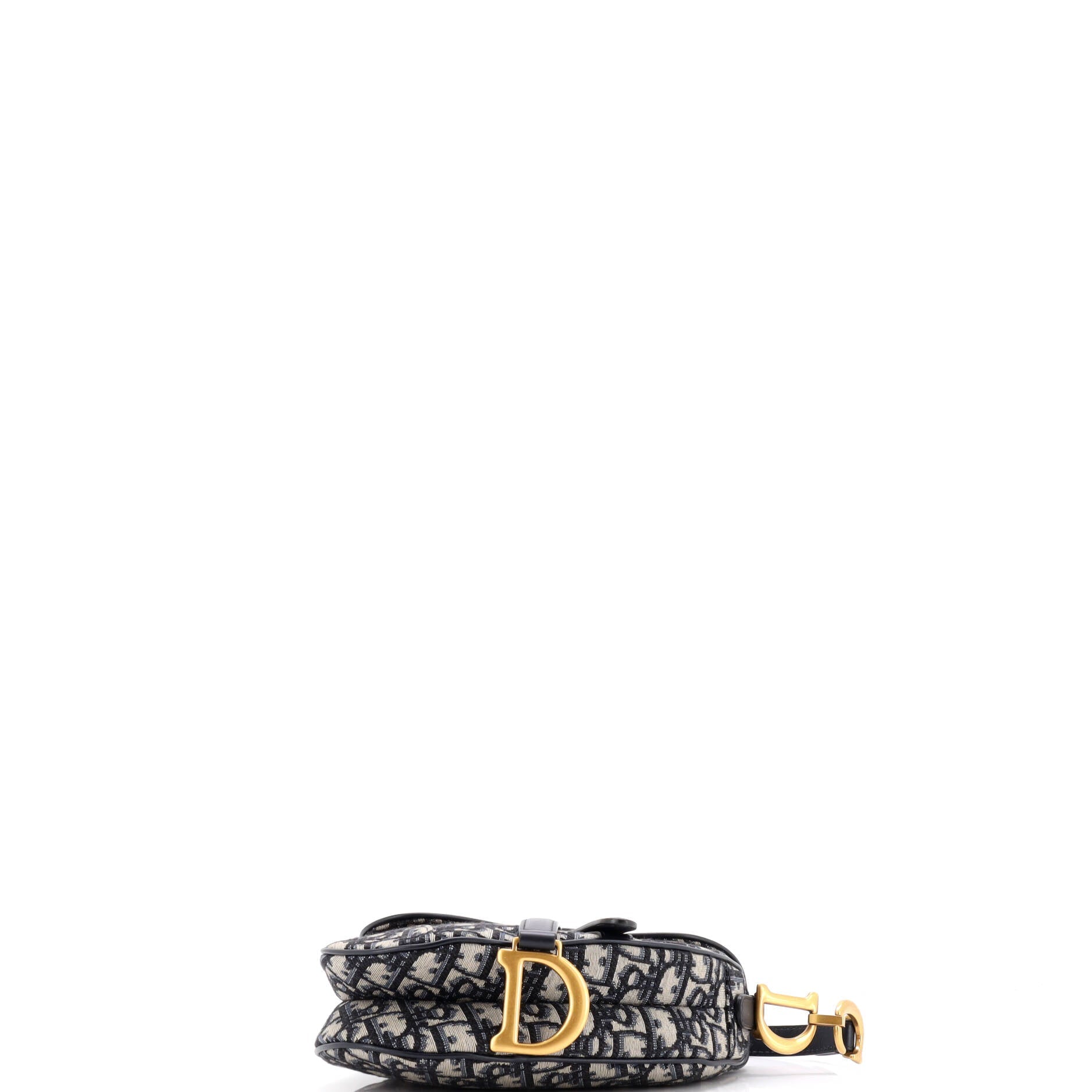 Christian Dior Saddle Handbag Oblique Canvas Mini