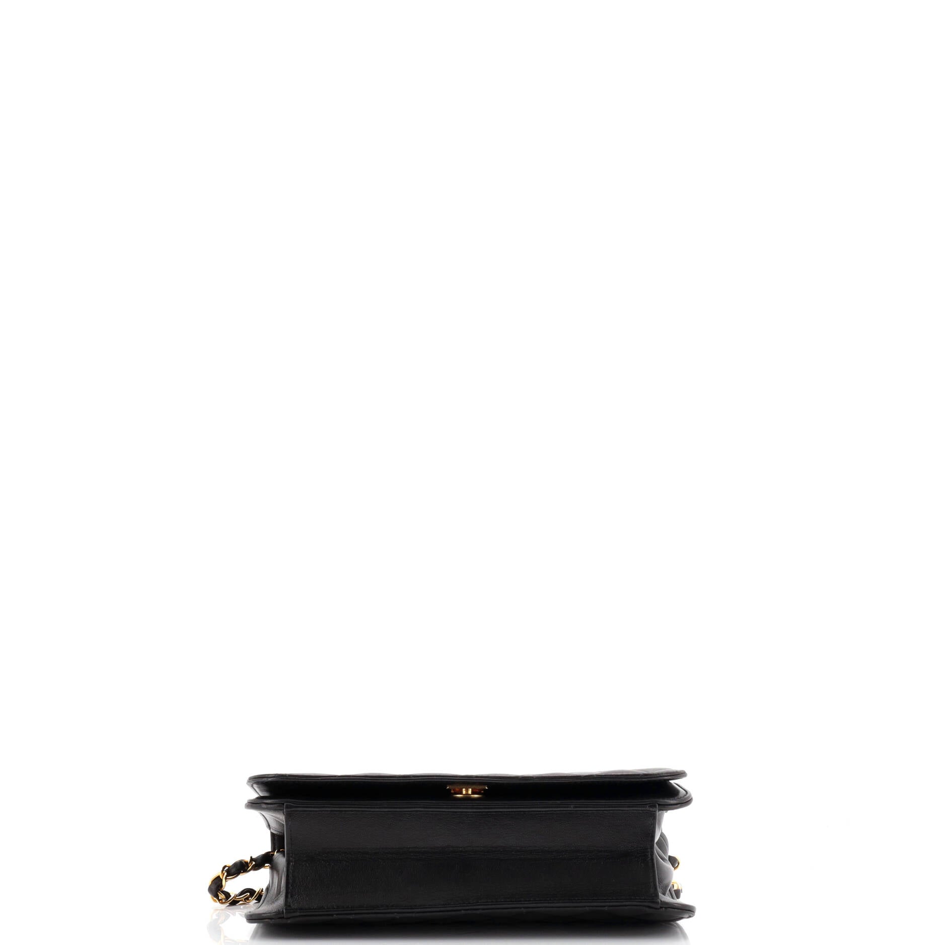 Chanel Vintage Full Flap Bag Quilted Lambskin Medium