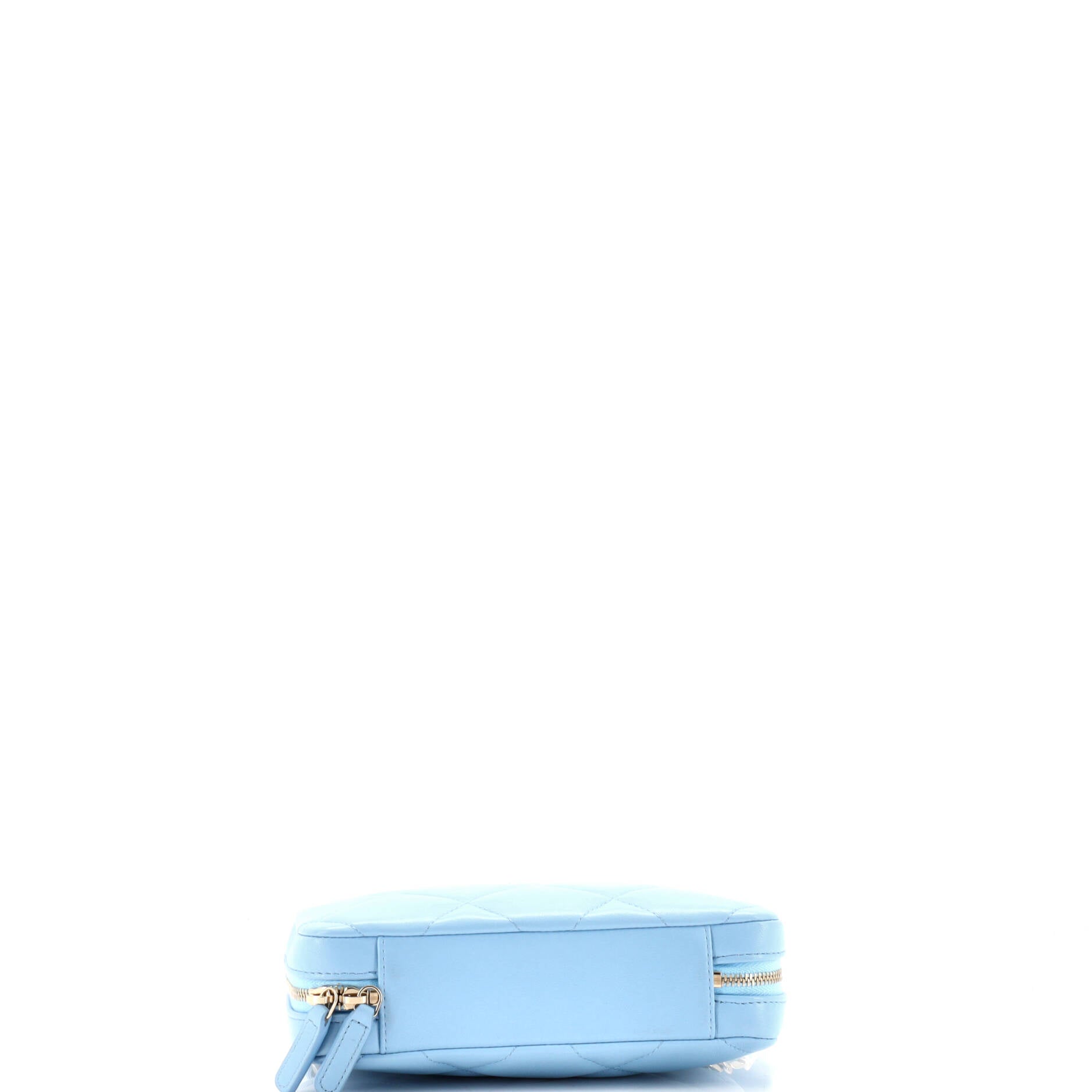 Chanel 19 Zipped Phone Holder Crossbody Bag Quilted Lambskin