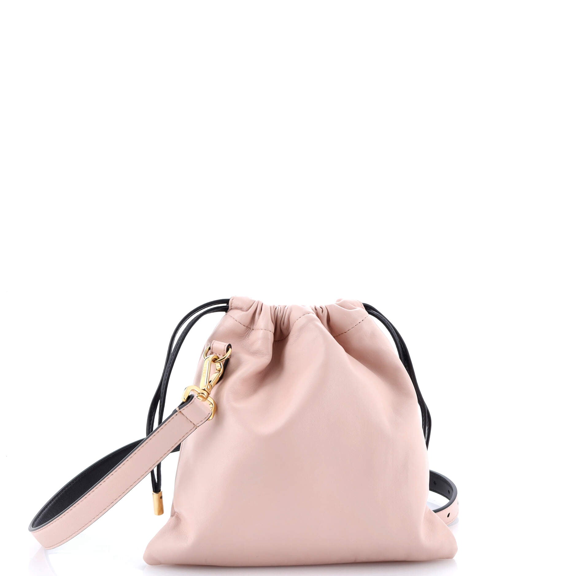 Fendi Pack Pouch Crossbody Bag Leather Small