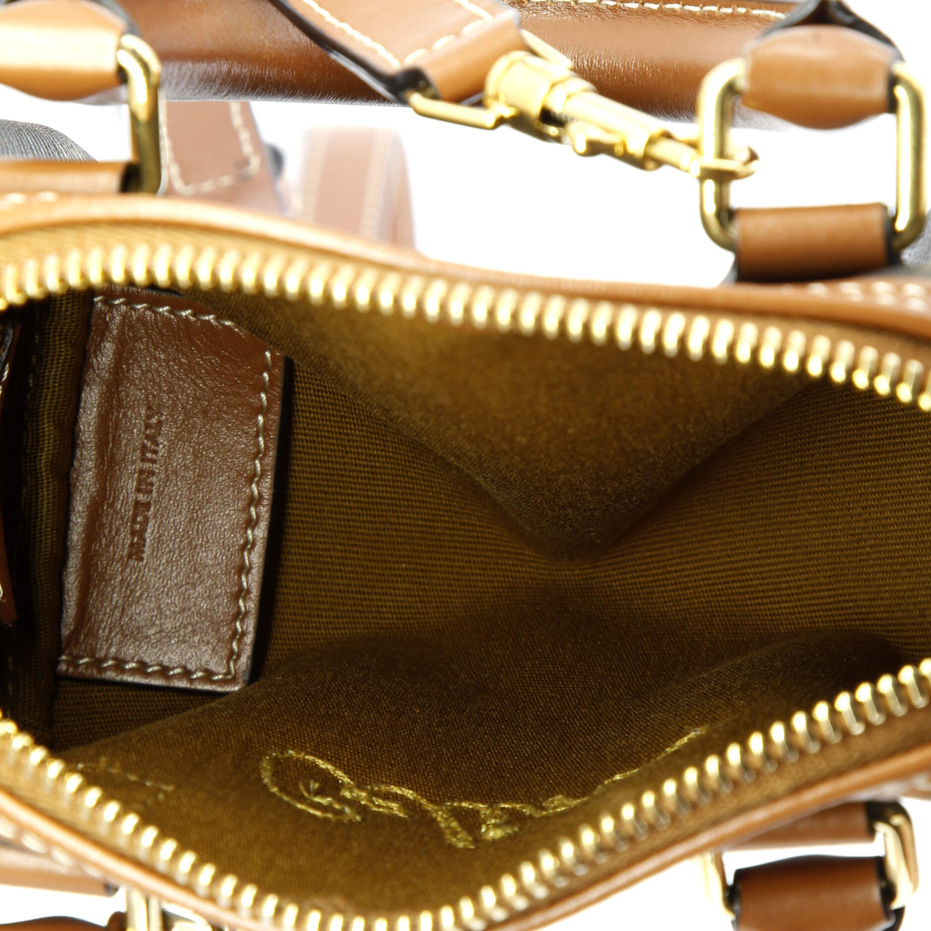 Celine Boston Bag Triomphe Coated Canvas Mini