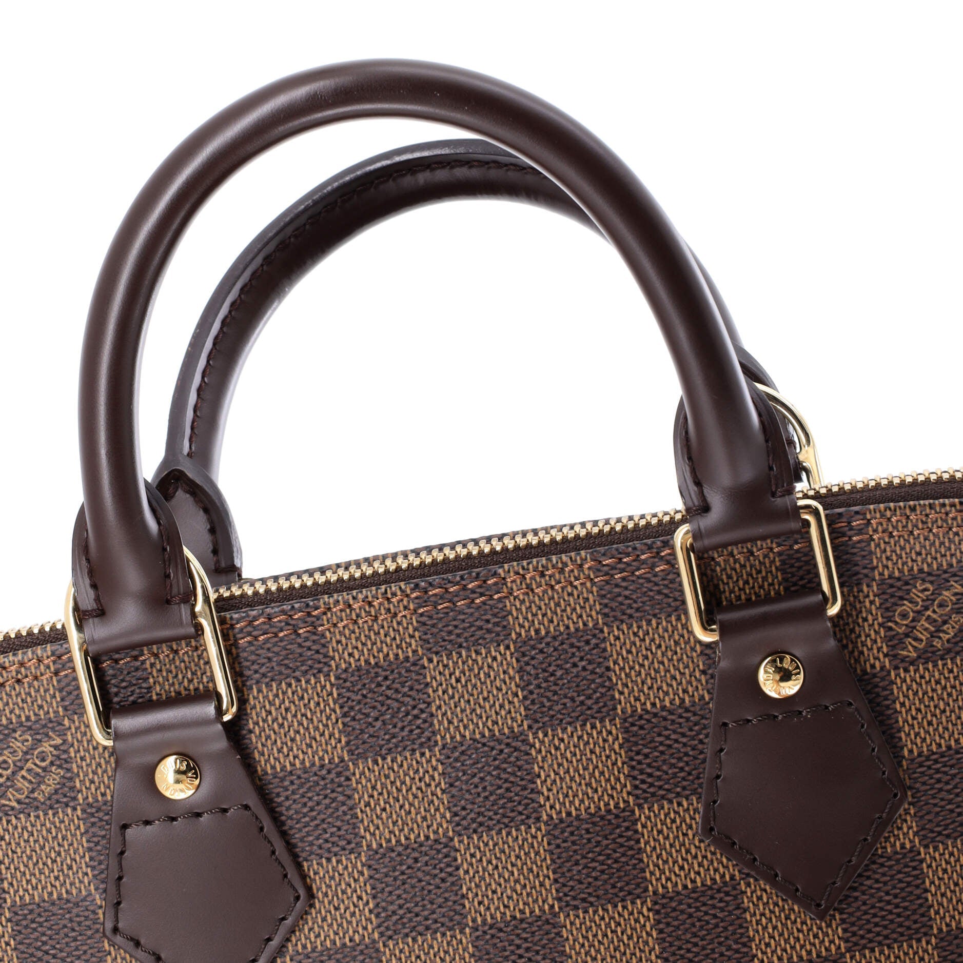 Louis Vuitton Vintage Alma Handbag Damier PM
