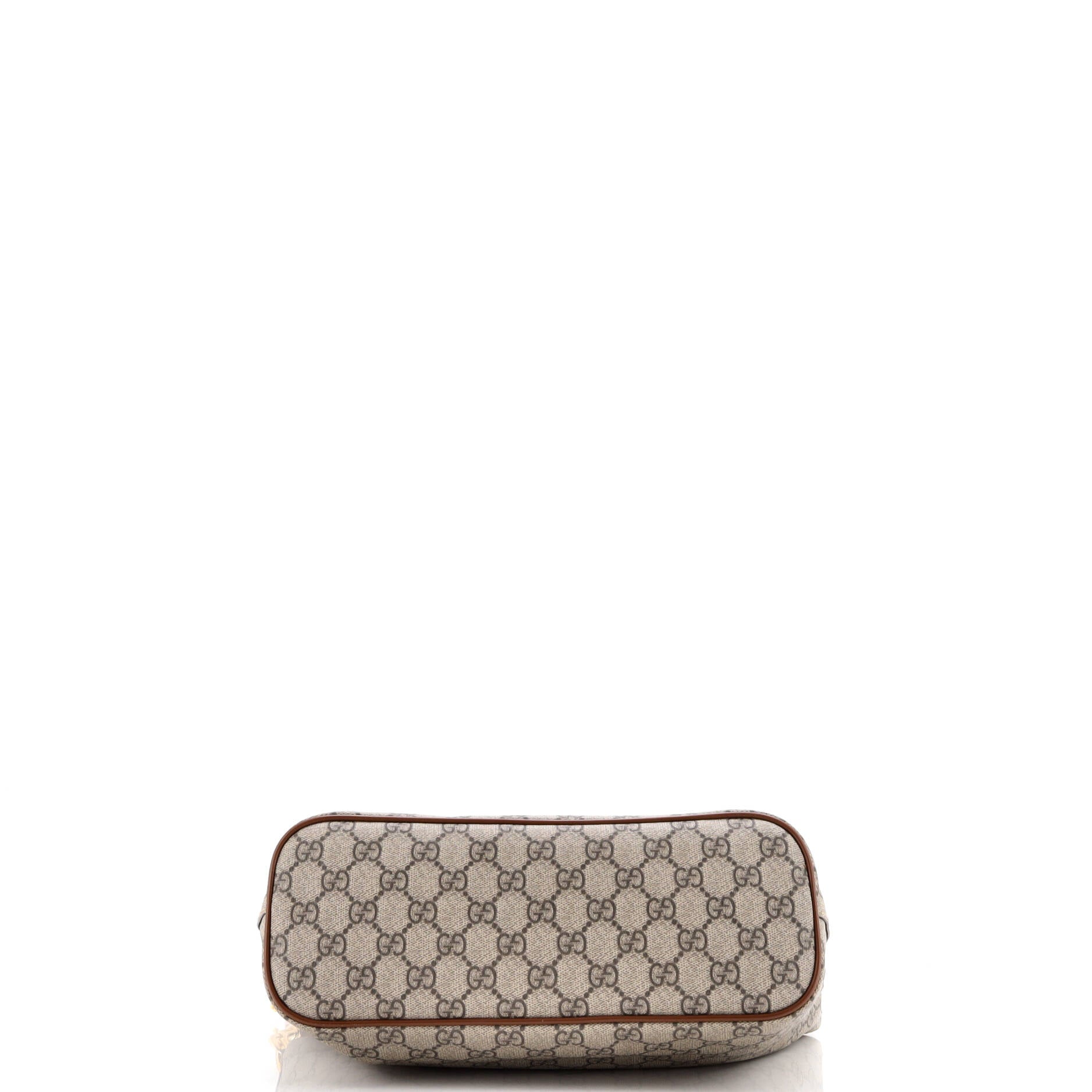 Gucci Convertible Soft Tote GG Coated Canvas with Leather Small