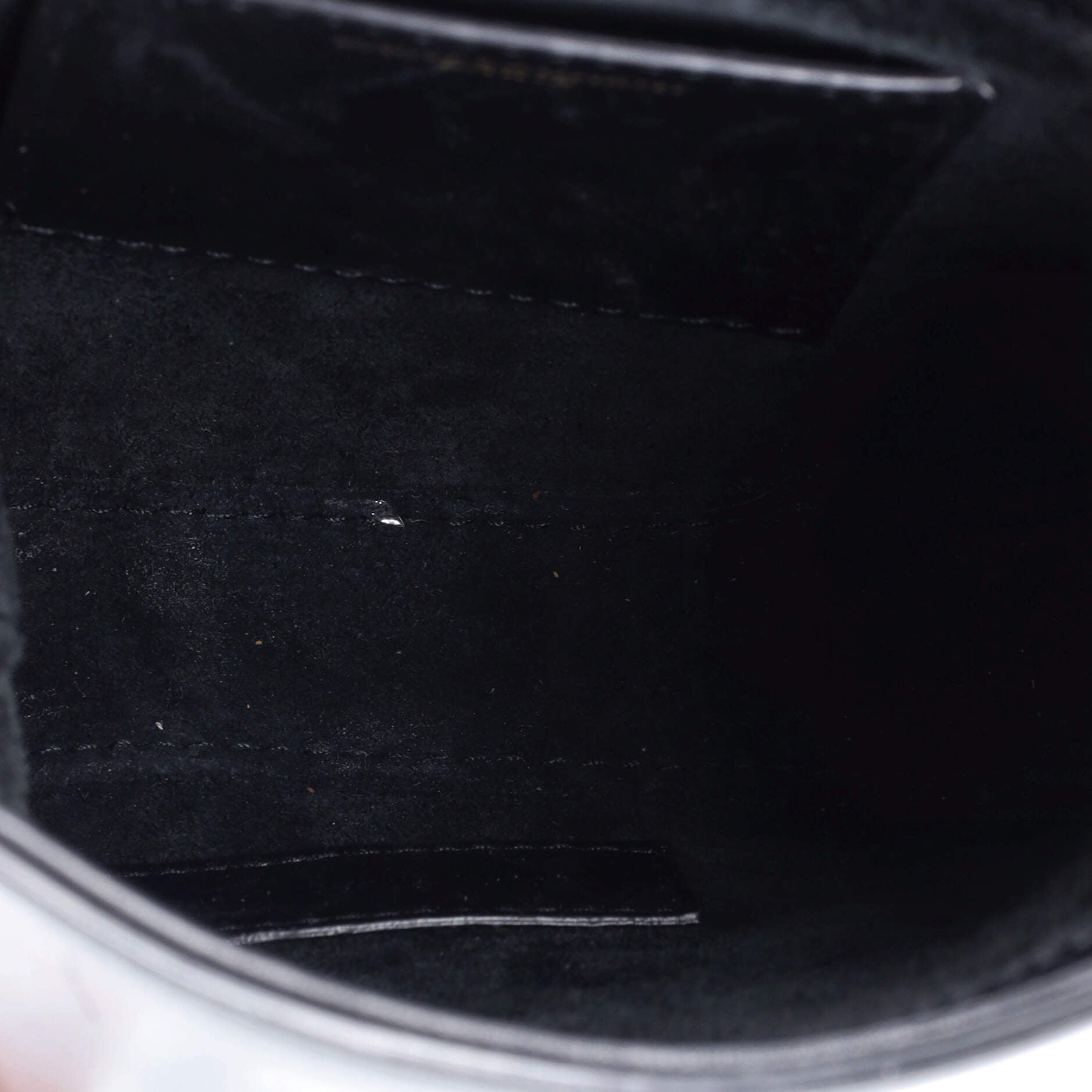 Saint Laurent Le 5 a 7 Vertical Shoulder Bag Leather Mini