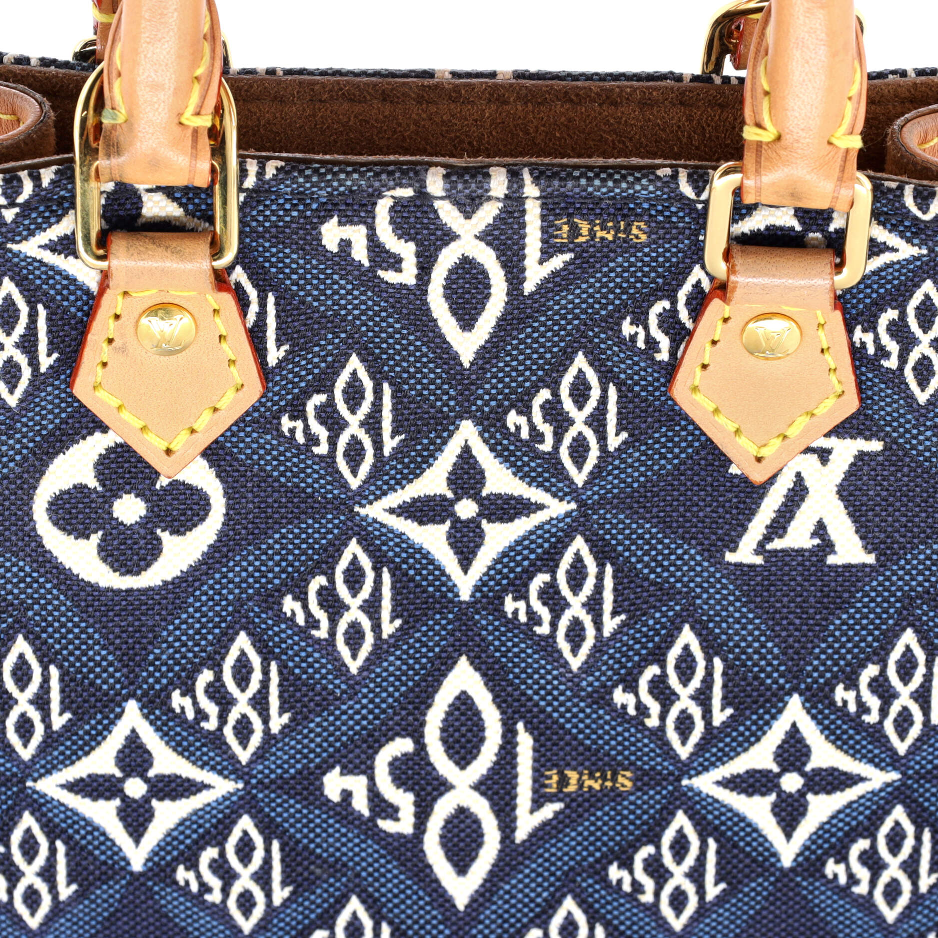 Louis Vuitton Petit Sac Plat Bag Limited Edition Since 1854 Monogram Jacquard