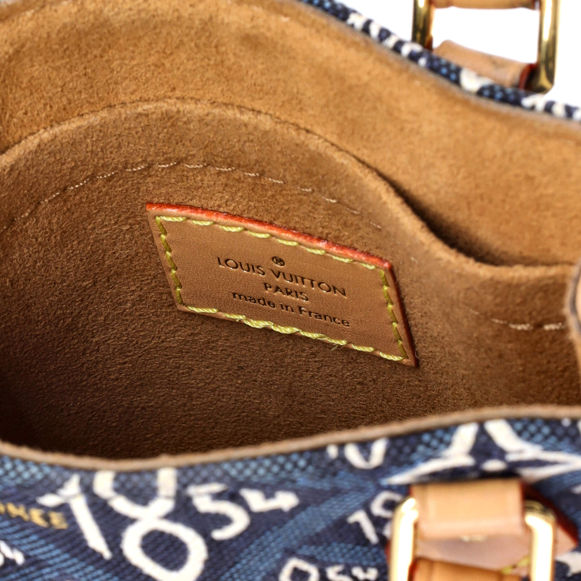 Louis Vuitton Petit Sac Plat Bag Limited Edition Since 1854 Monogram Jacquard