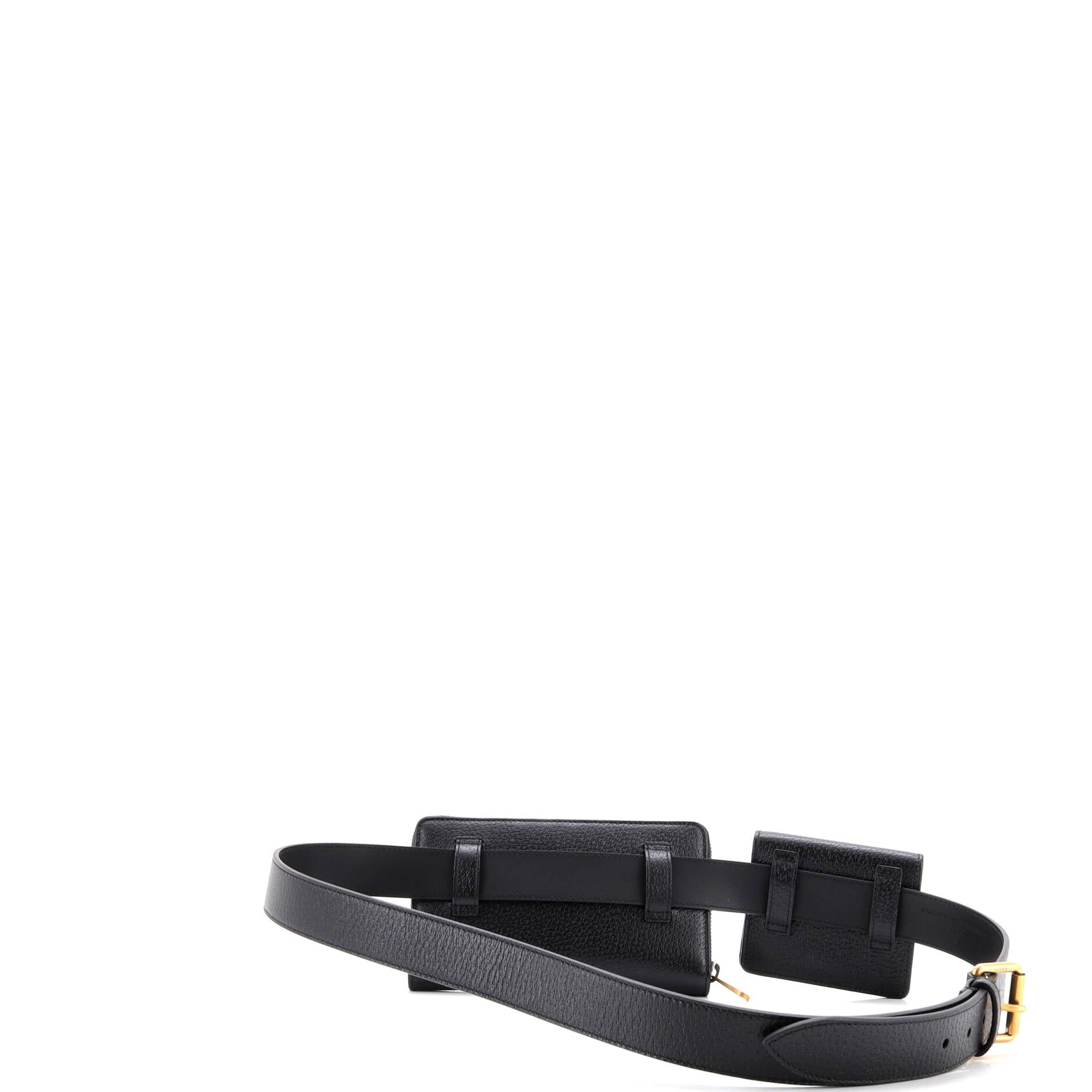 Gucci GG Marmont Double Belt Bag Leather