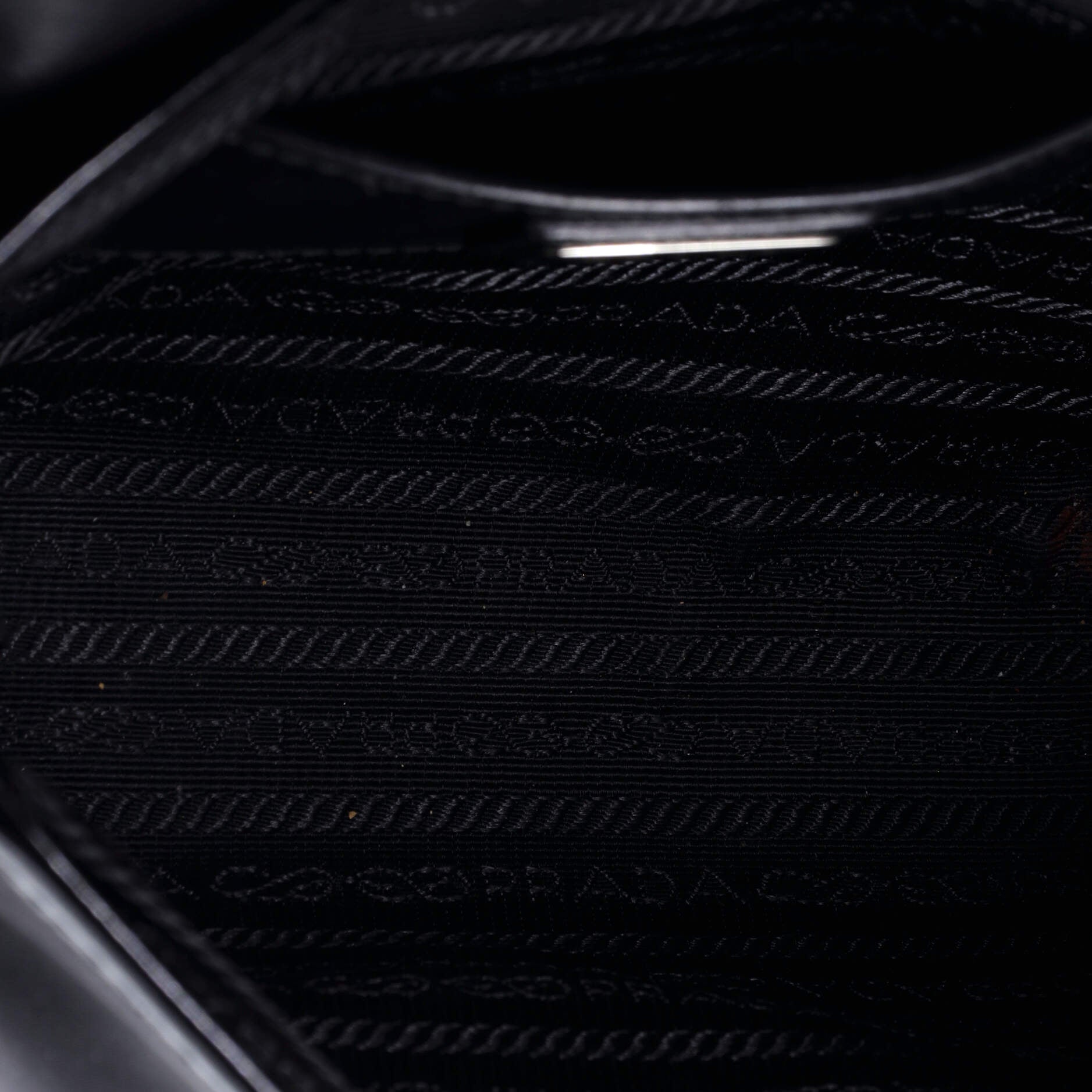 Prada Buckle Flap Crossbody Bag Re-Nylon and Leather Small