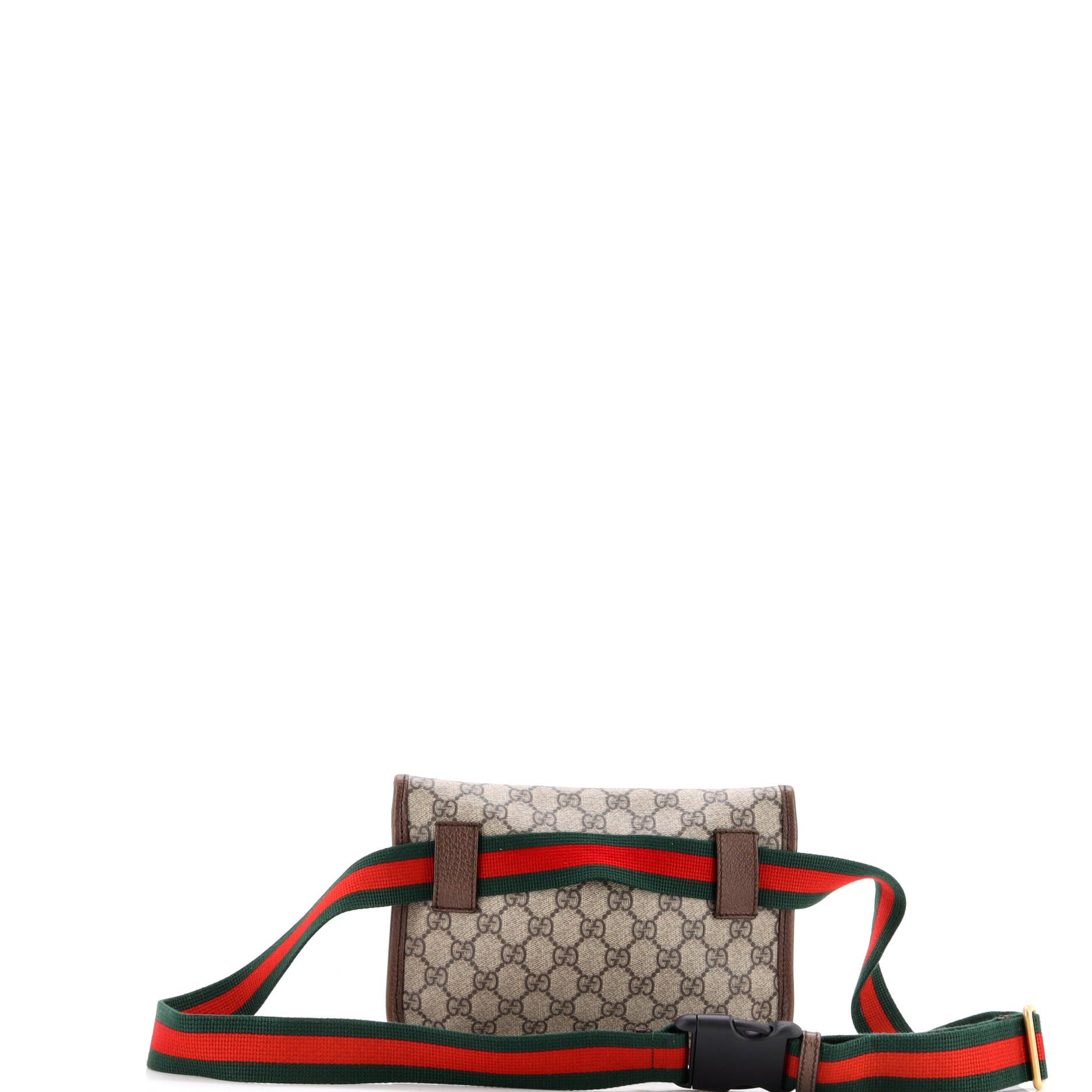 Gucci Neo Vintage Flap Belt Bag GG Coated Canvas
