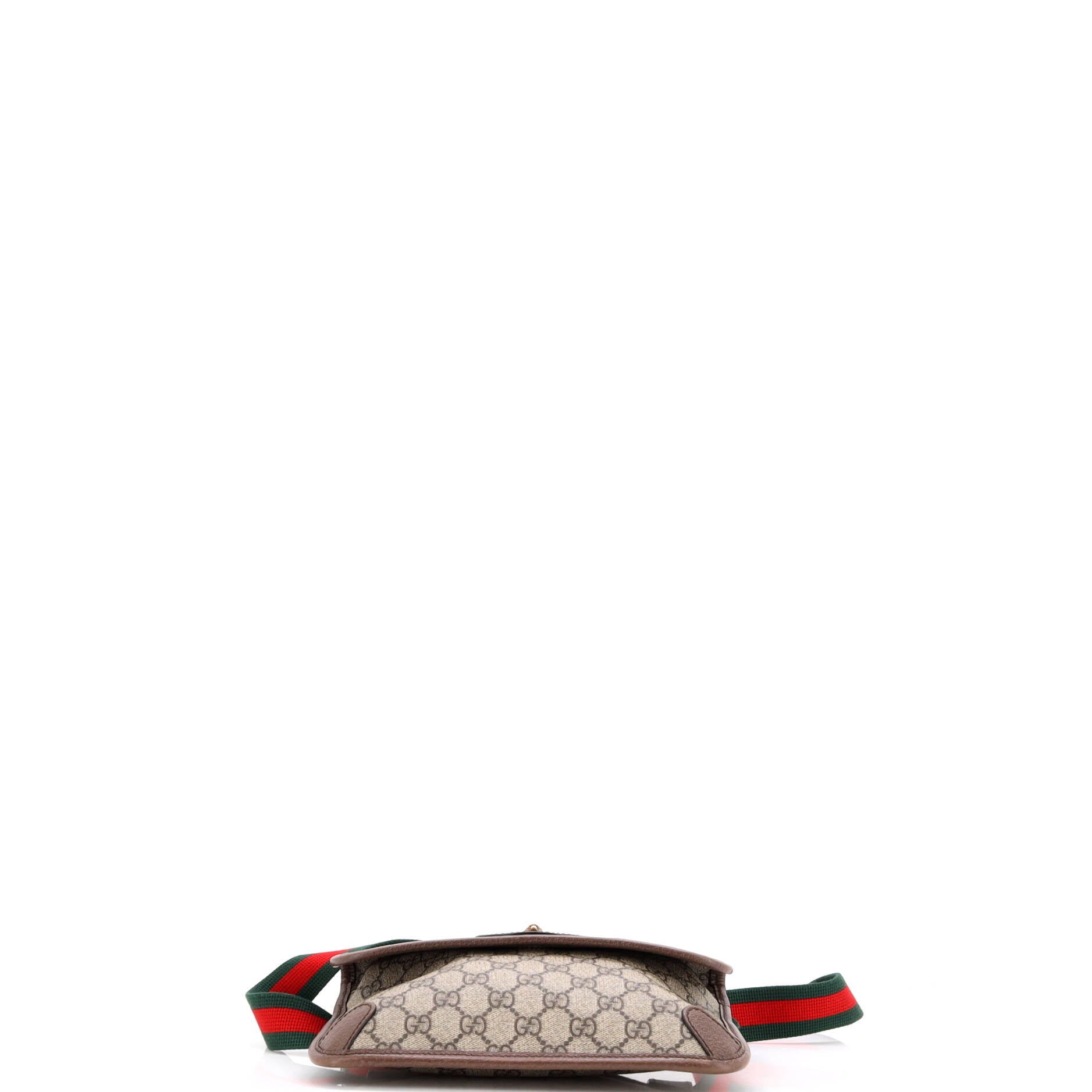 Gucci Neo Vintage Flap Belt Bag GG Coated Canvas