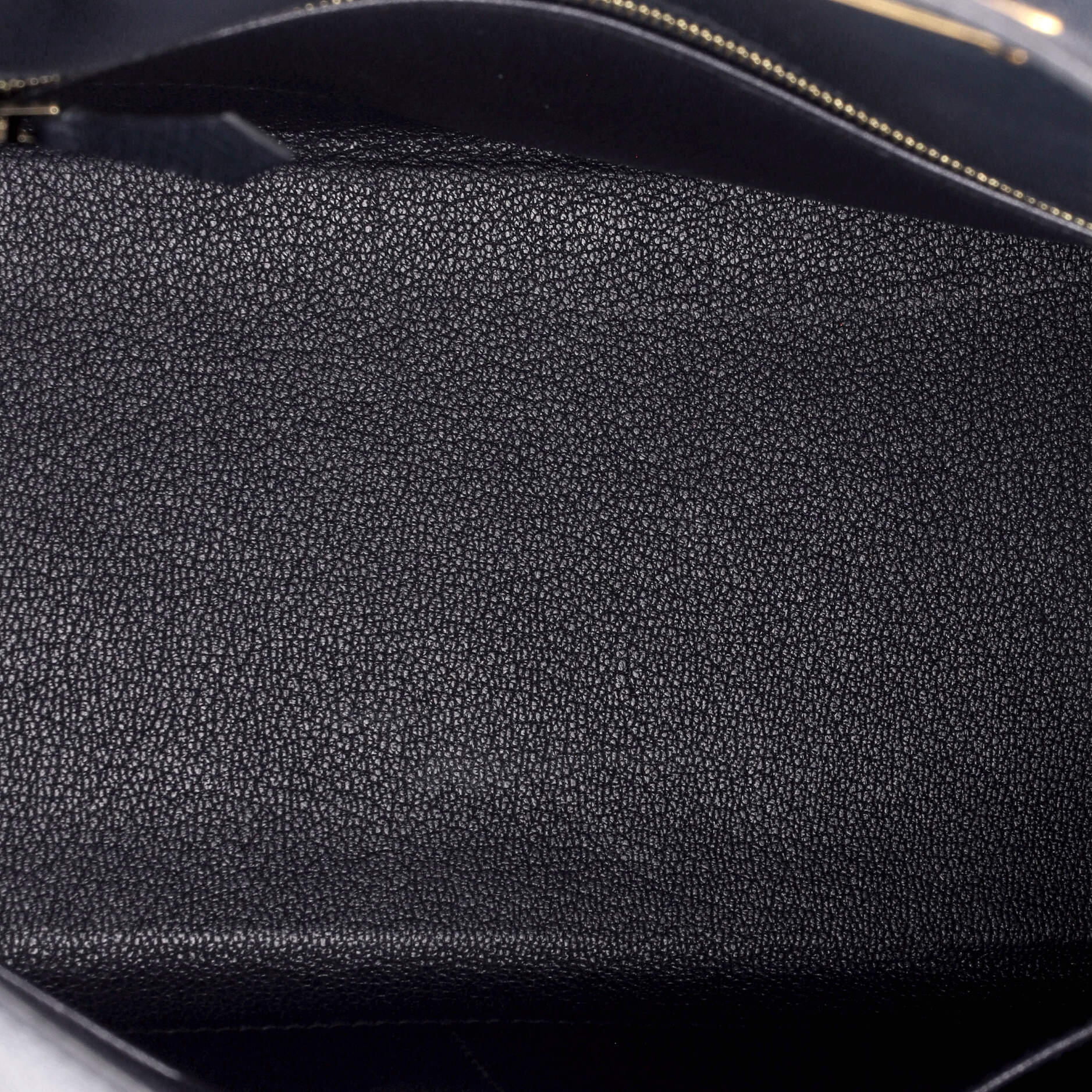 Hermes Kelly Handbag Blue Epsom with Gold Hardware 28