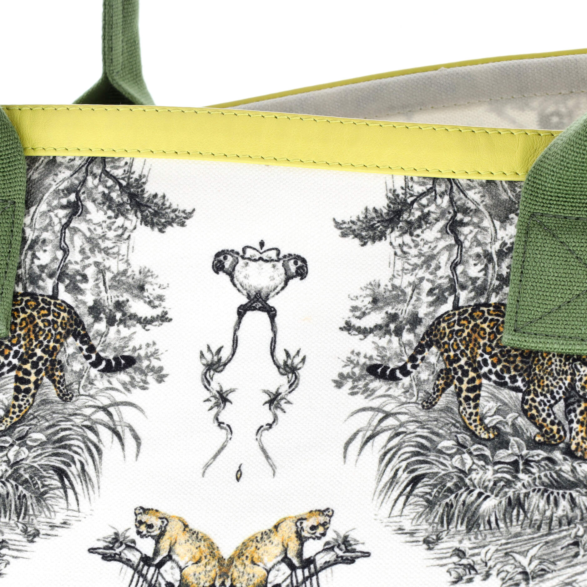 Hermes Petit H So Tote Printed Canvas