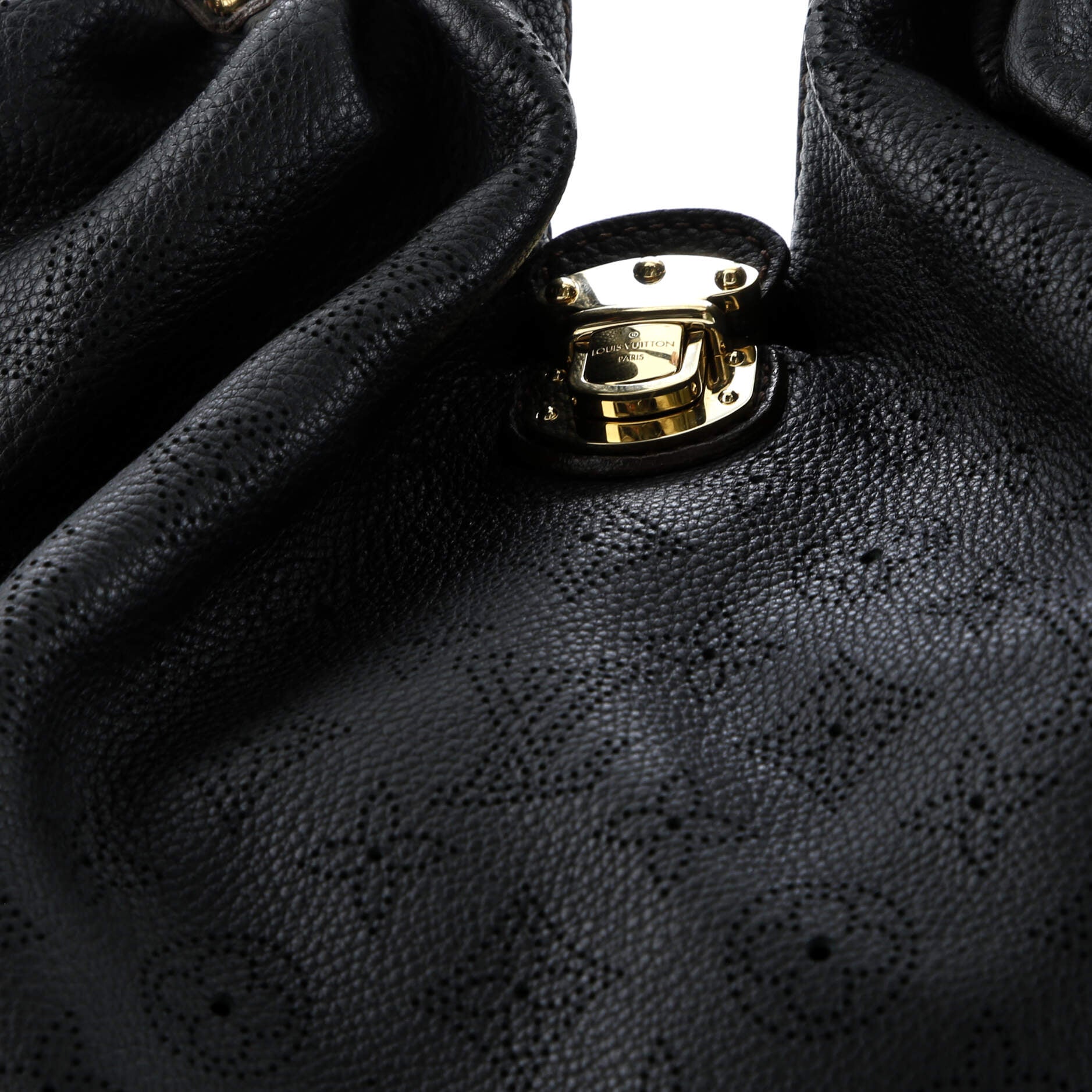 Louis Vuitton L Hobo Mahina Leather