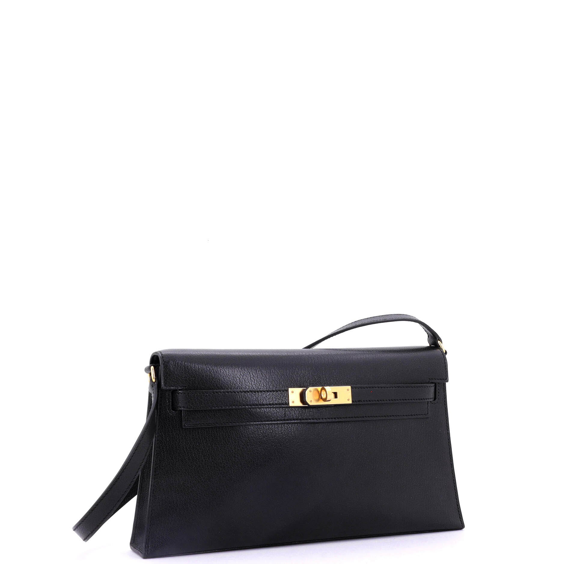 Hermes Kelly Elan Shoulder Bag Chevre Chamkila