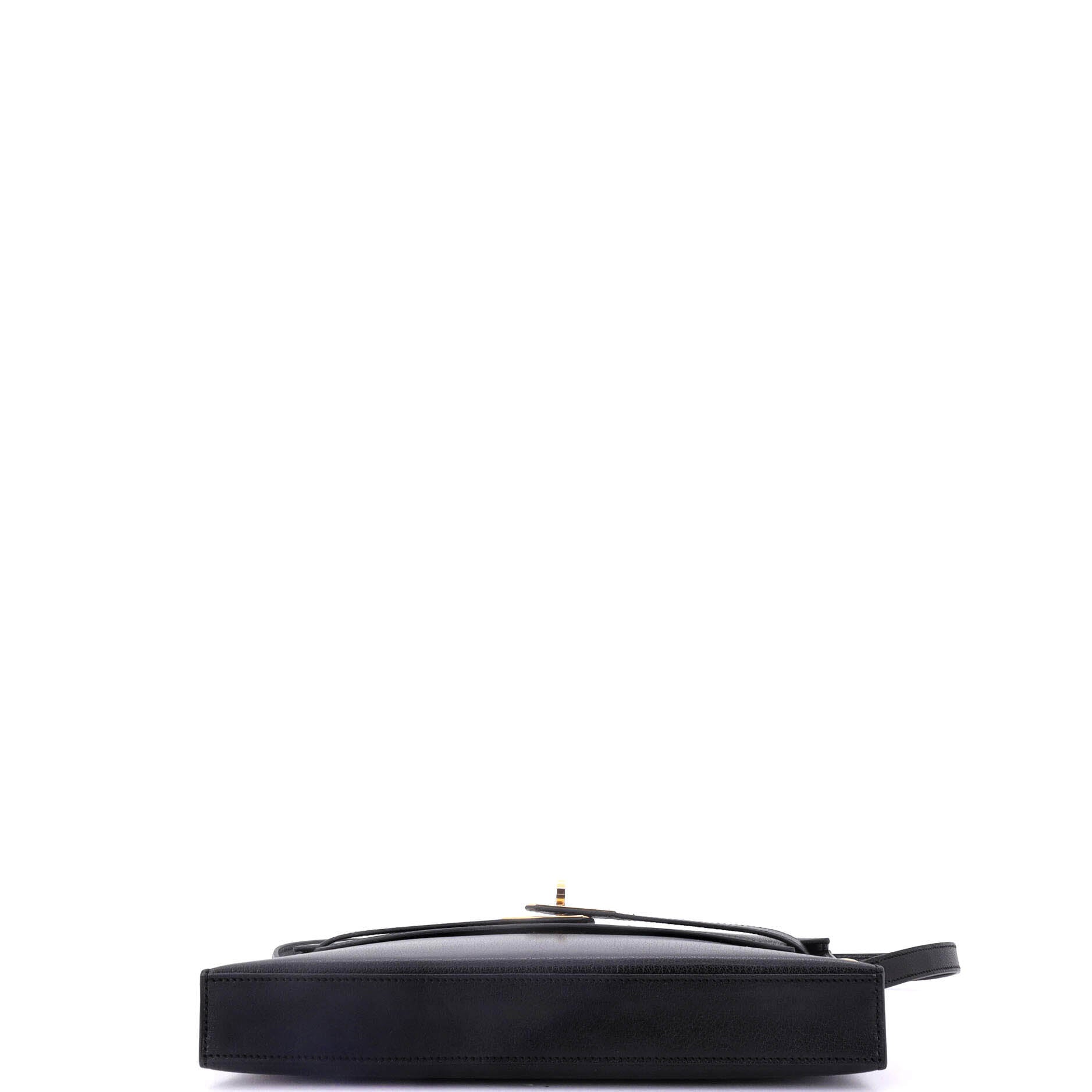 Hermes Kelly Elan Shoulder Bag Chevre Chamkila