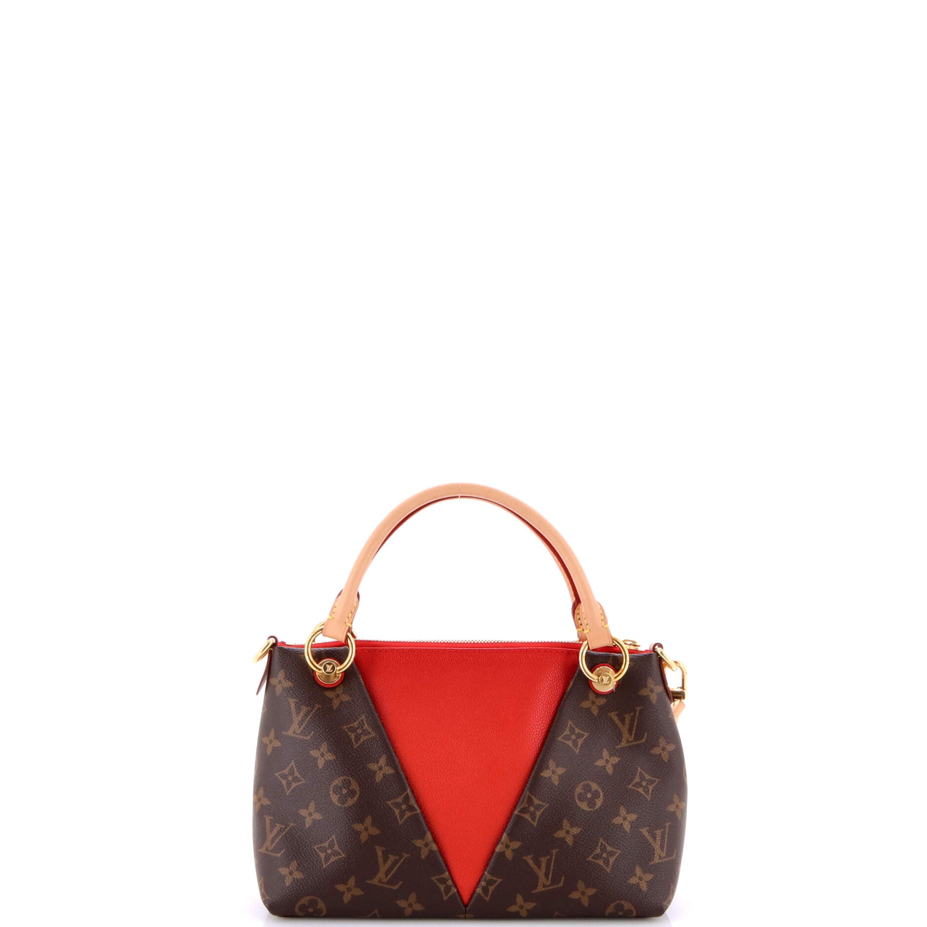Louis Vuitton V Tote Monogram Canvas and Leather BB