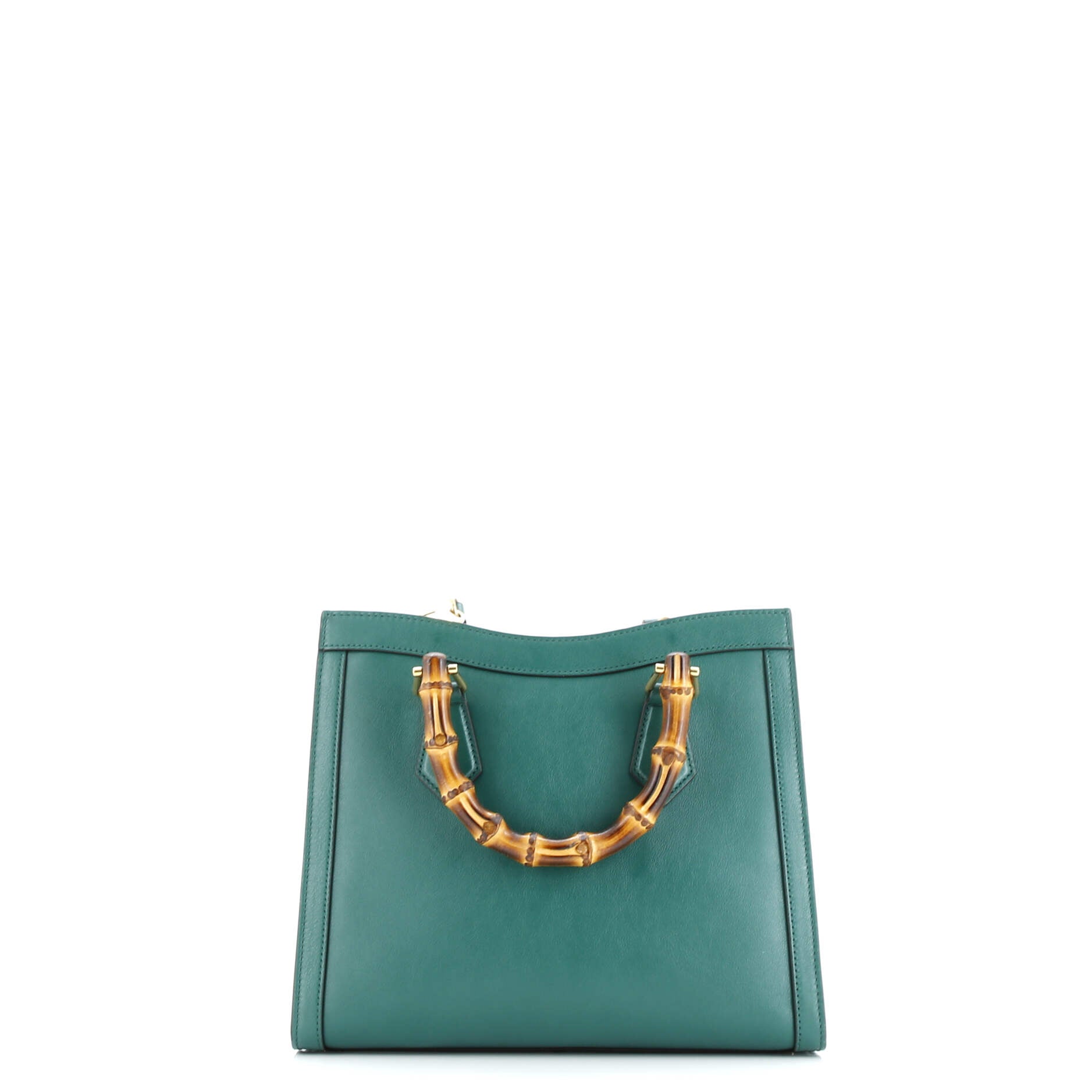 Gucci Diana NM Bamboo Handle Tote Leather Small