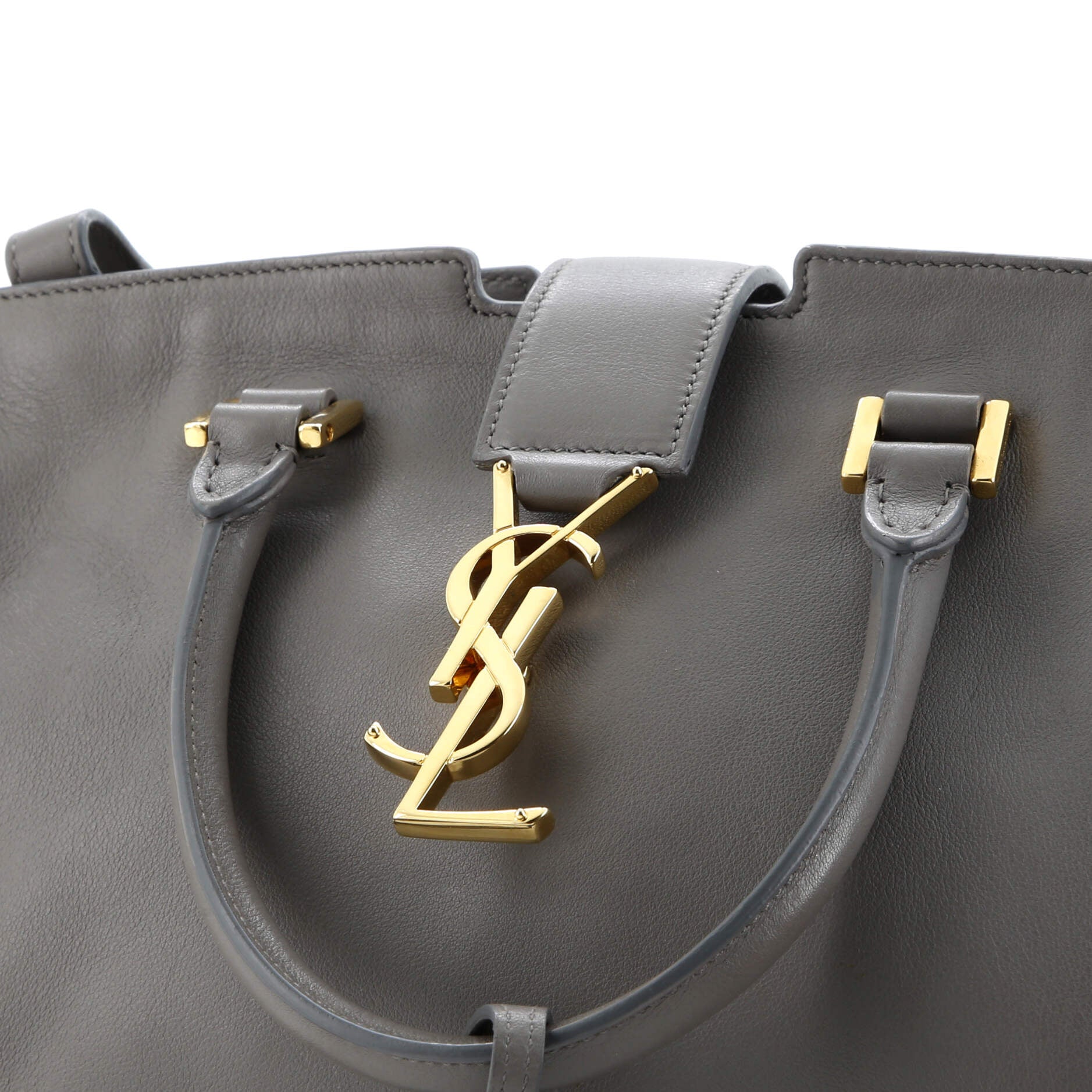 Saint Laurent Monogram Cabas Leather Baby