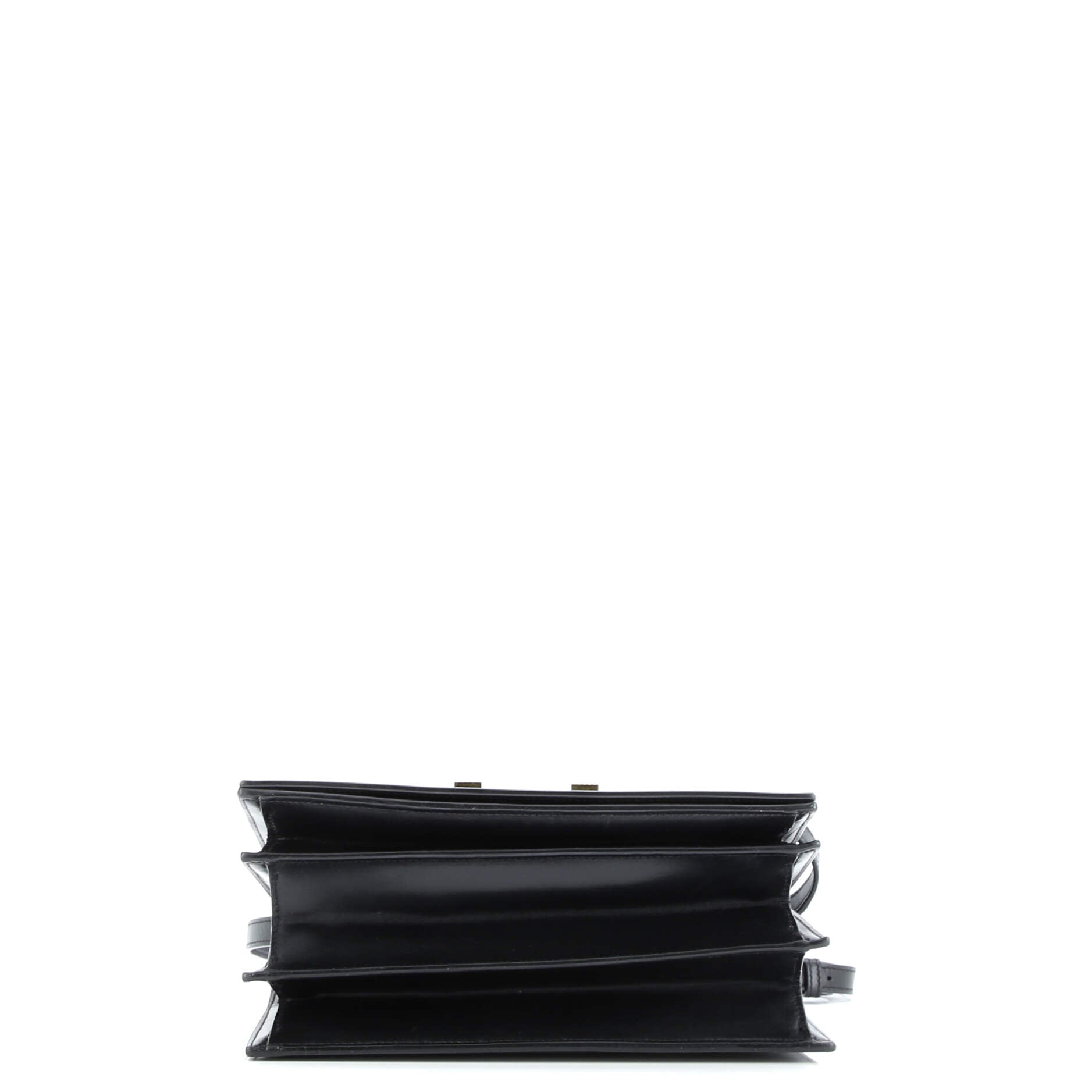 Saint Laurent Domino Shoulder Bag Leather Medium