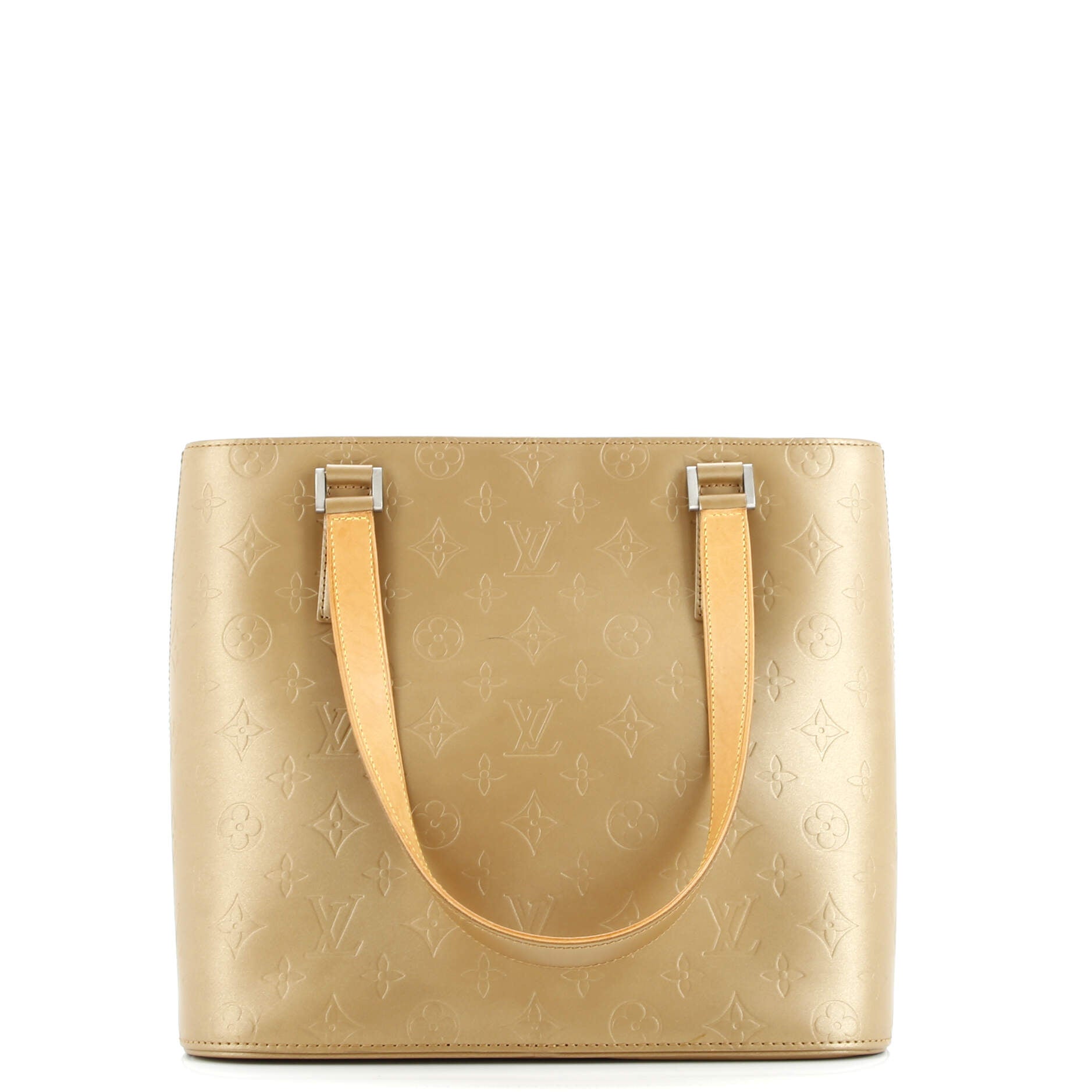 Louis Vuitton Mat Stockton Handbag Monogram Vernis