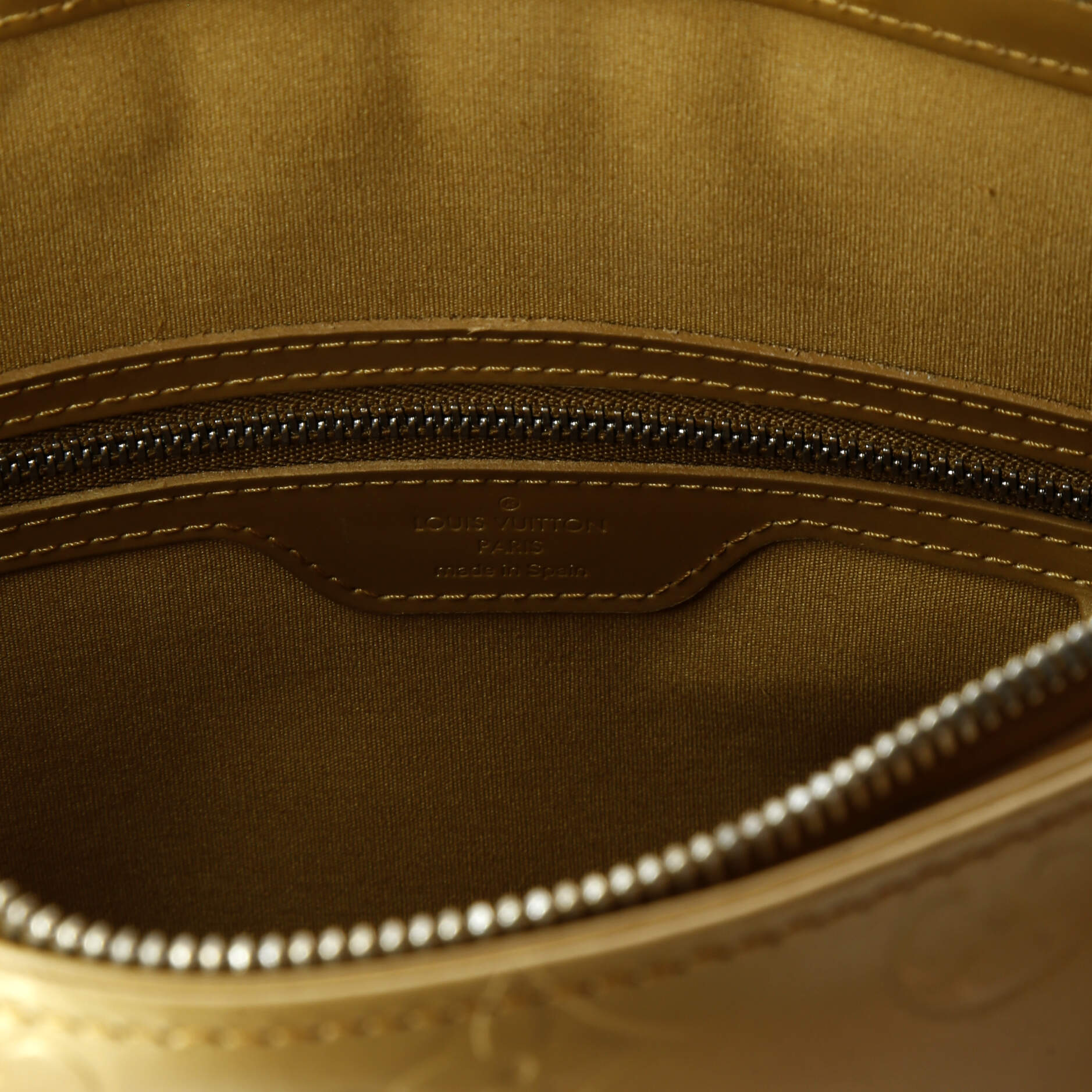 Louis Vuitton Mat Stockton Handbag Monogram Vernis