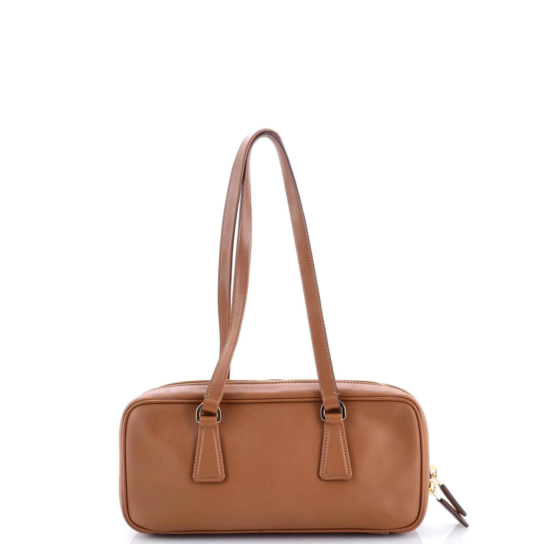 Prada Shoulder Bowler Bag Leather Medium