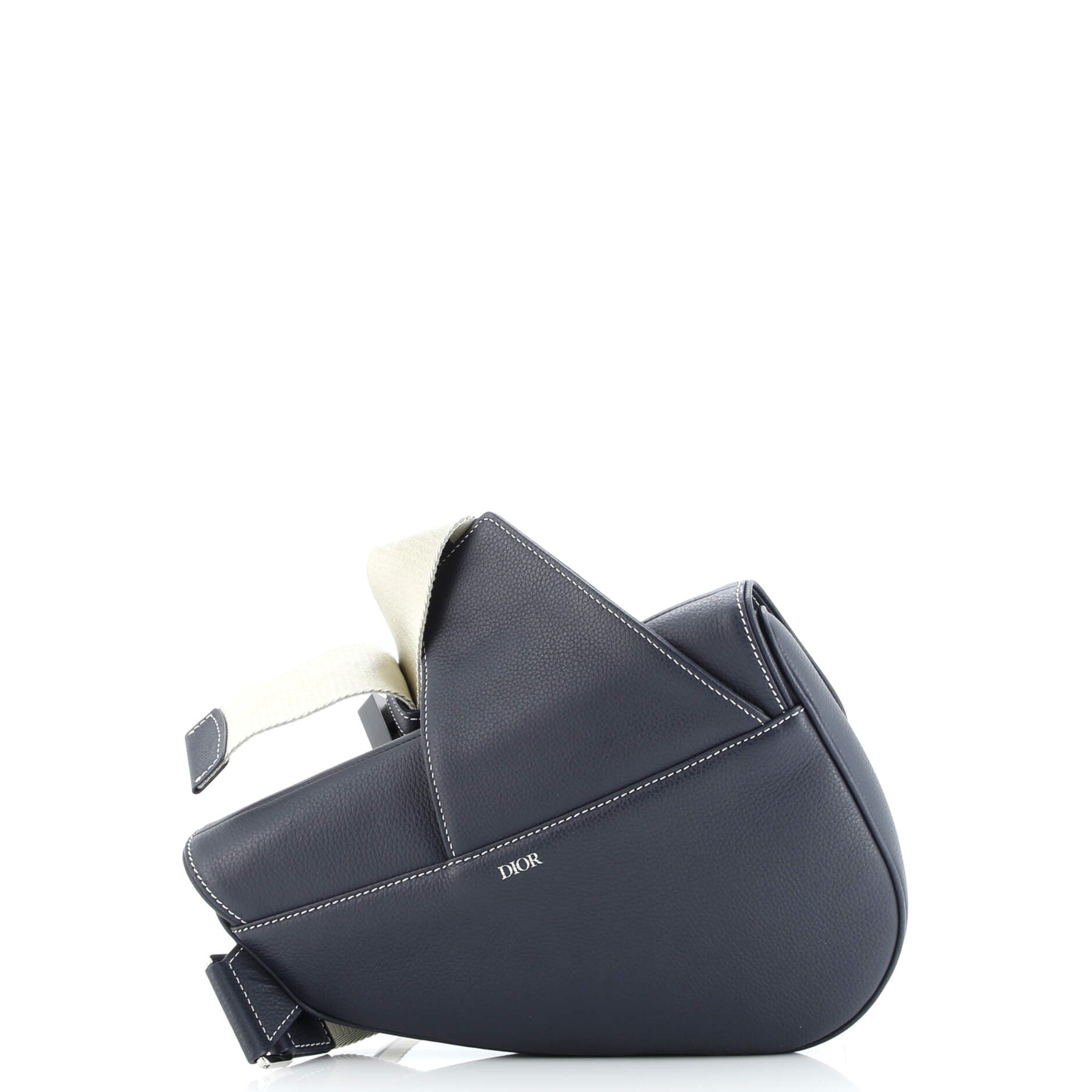 Christian Dior Saddle Crossbody Bag Leather