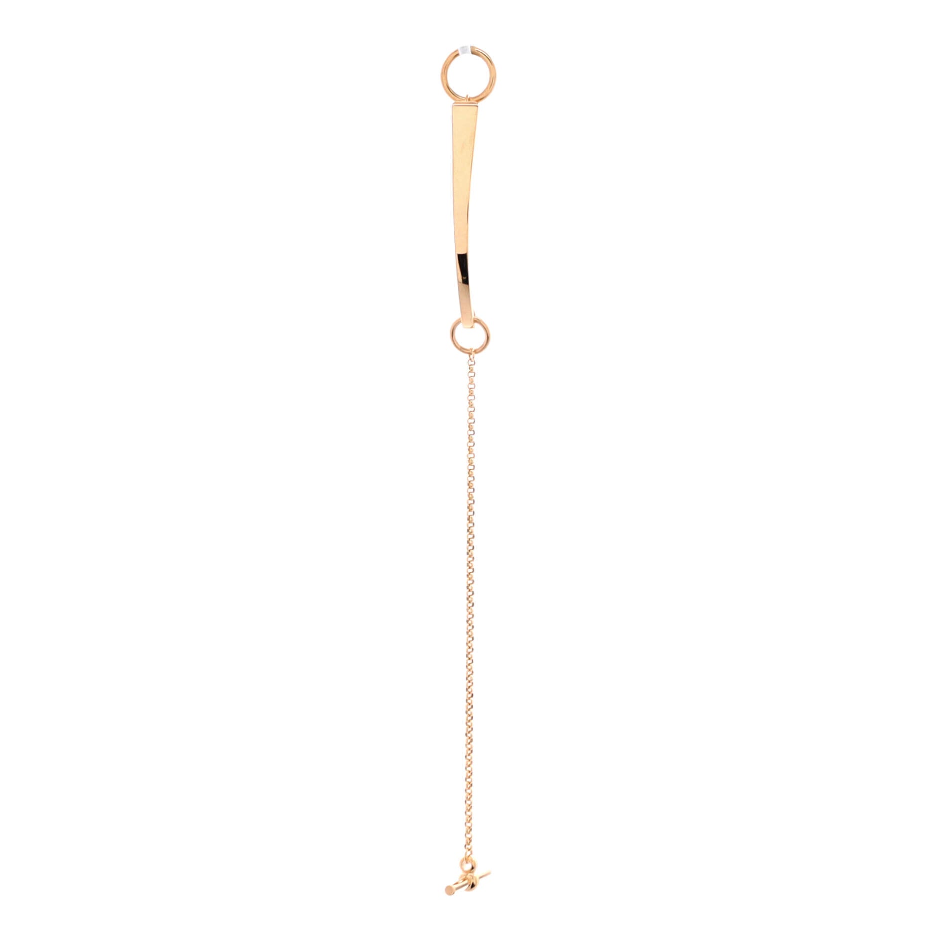 Hermes Clou de Forge Chain Bracelet 18K Rose Gold