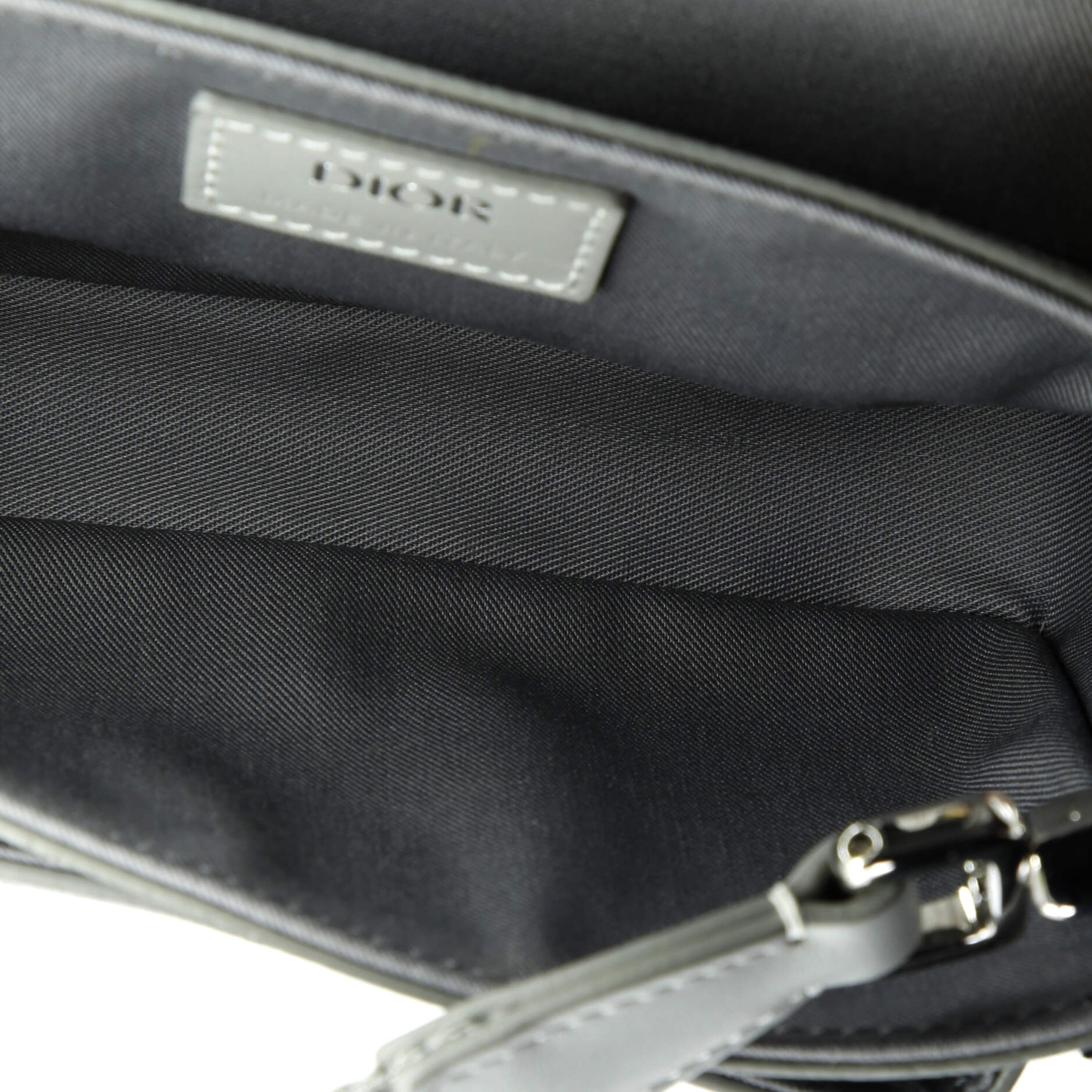 Christian Dior Hit the Road Flap Crossbody Bag CD Diamond Coated Canvas and Leather Mini