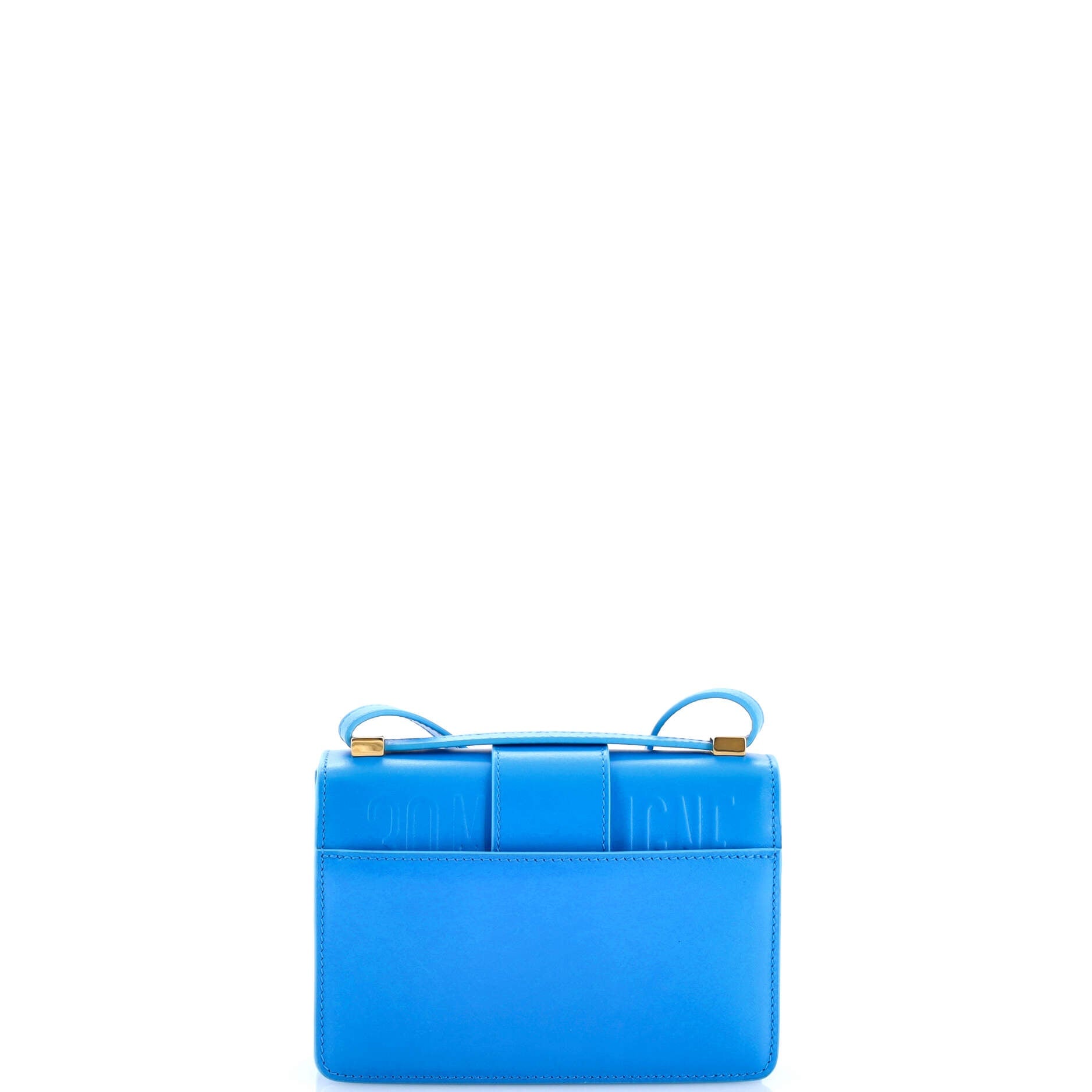 Christian Dior 30 Montaigne Flap Bag Leather Micro